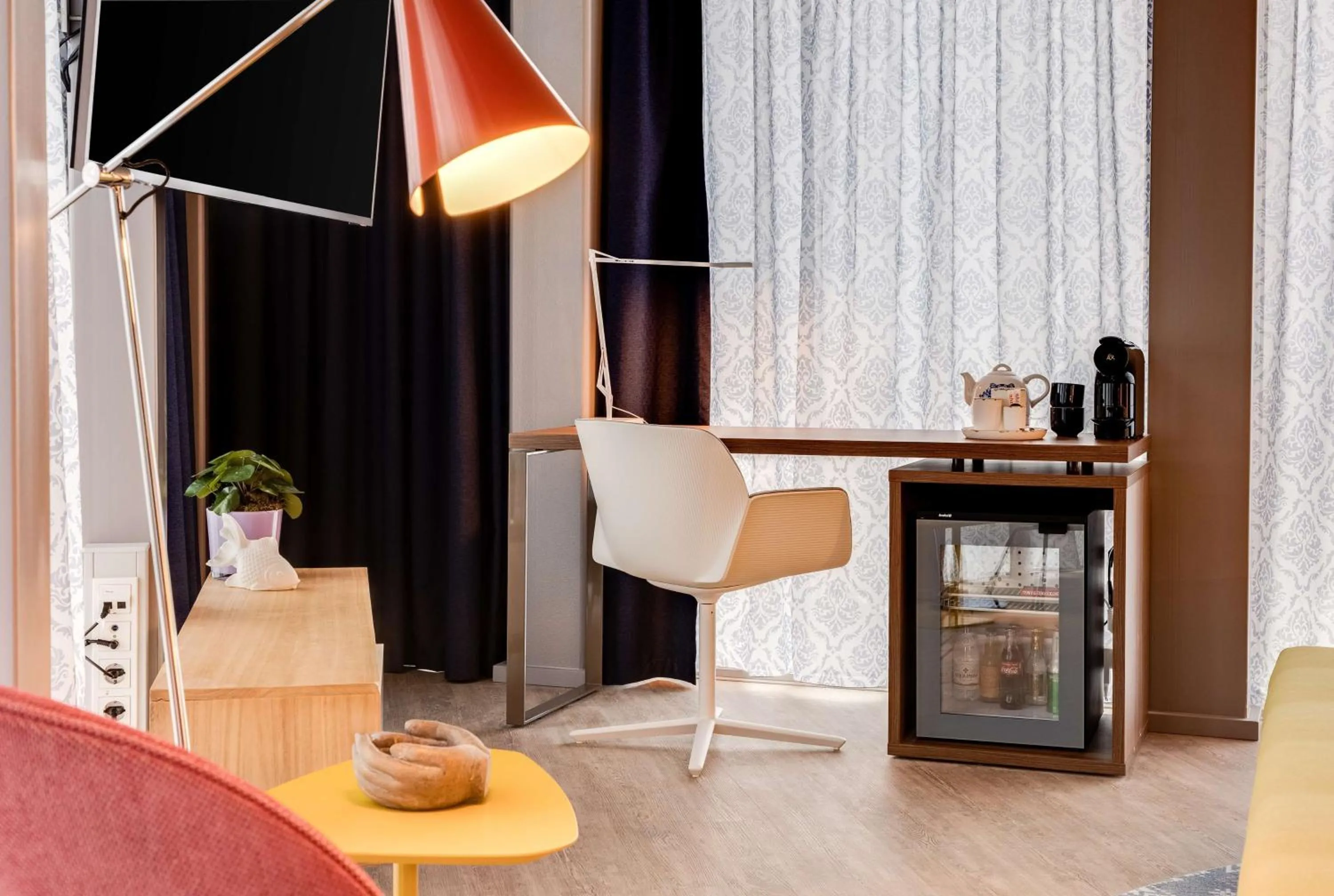 Bedroom in nhow Amsterdam Rai