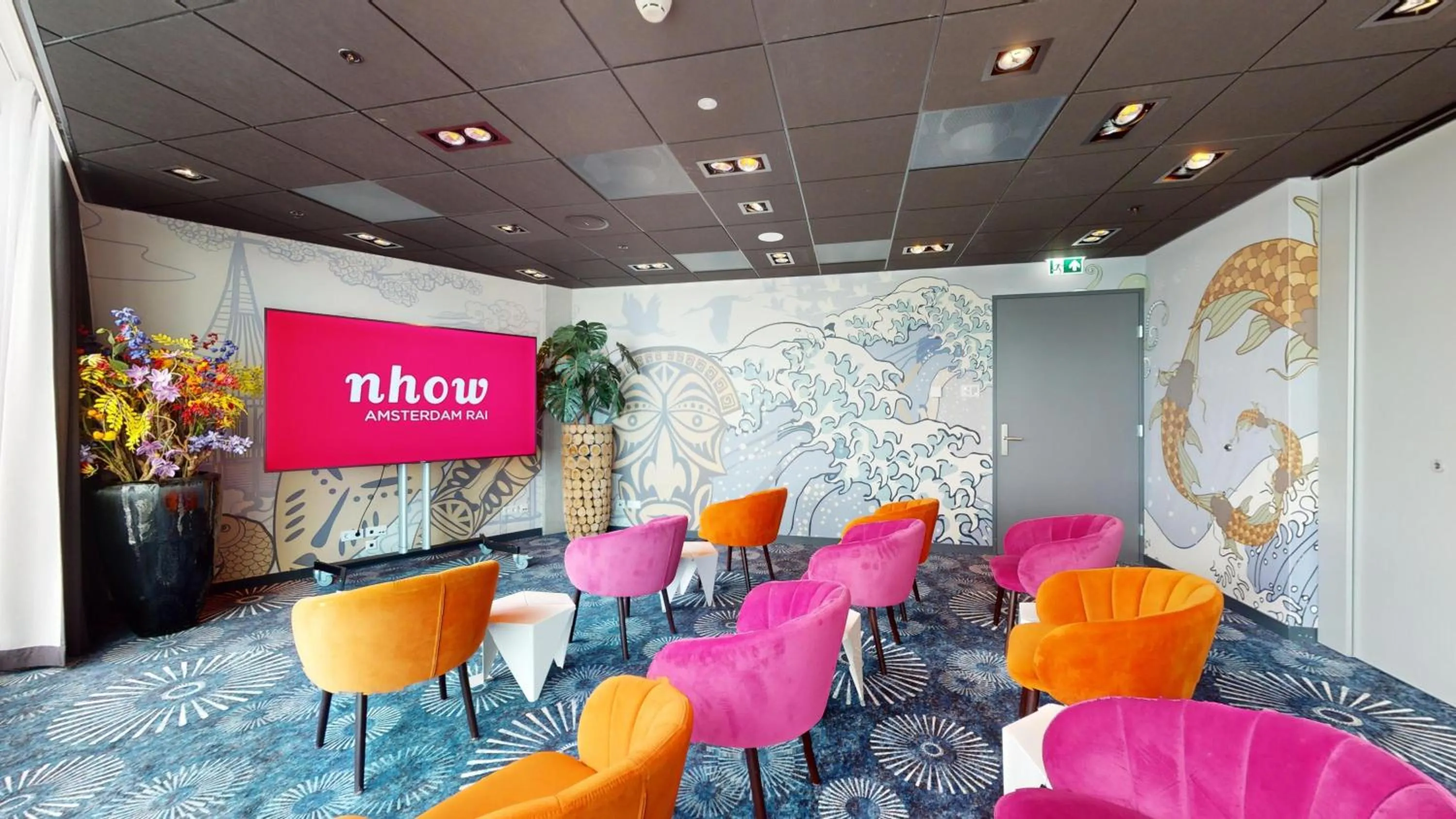 Bedroom in nhow Amsterdam Rai