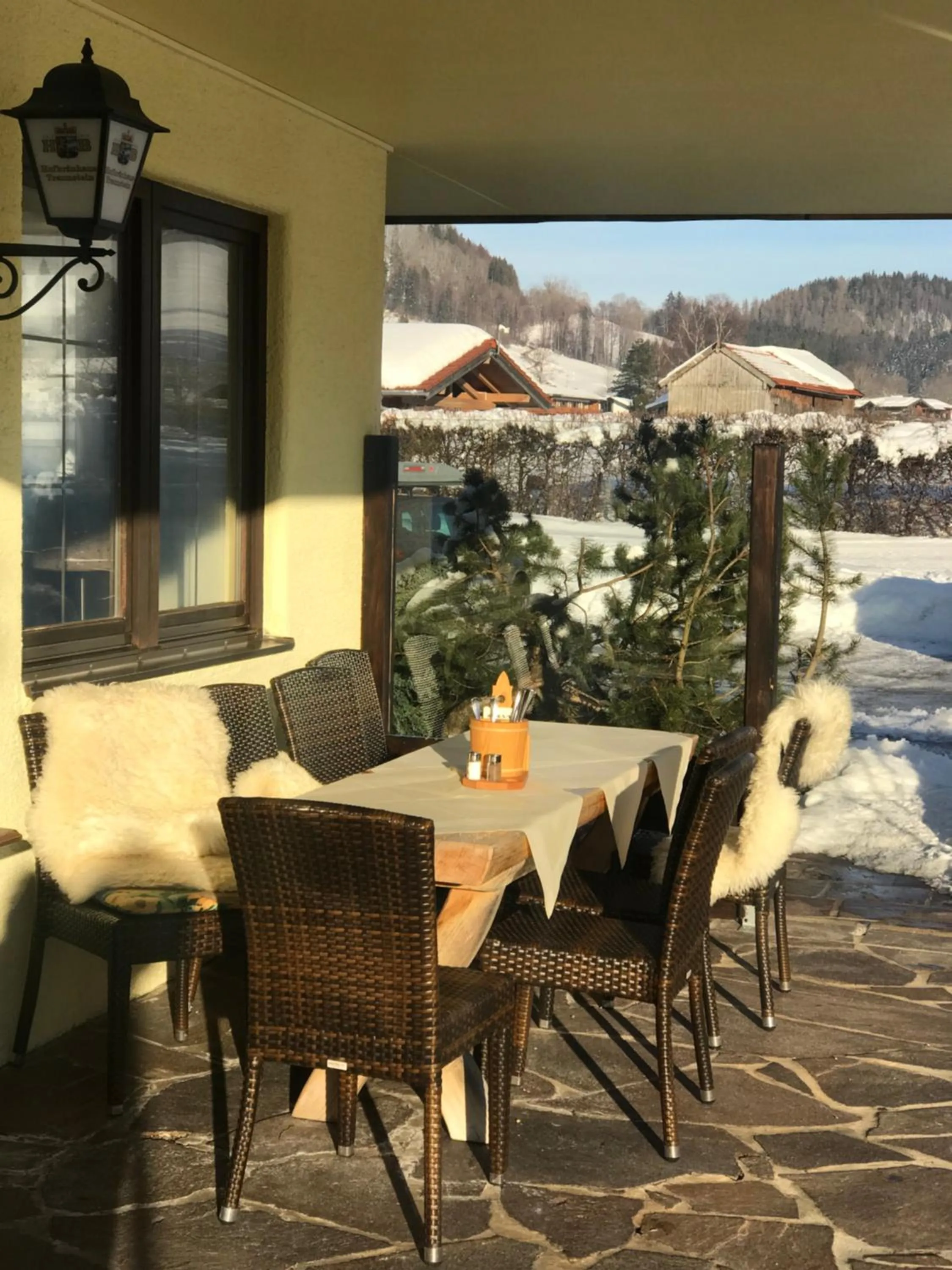 Balcony/Terrace in DEVA Hotel-Restaurant Fischerwirt inklusive Chiemgau Card