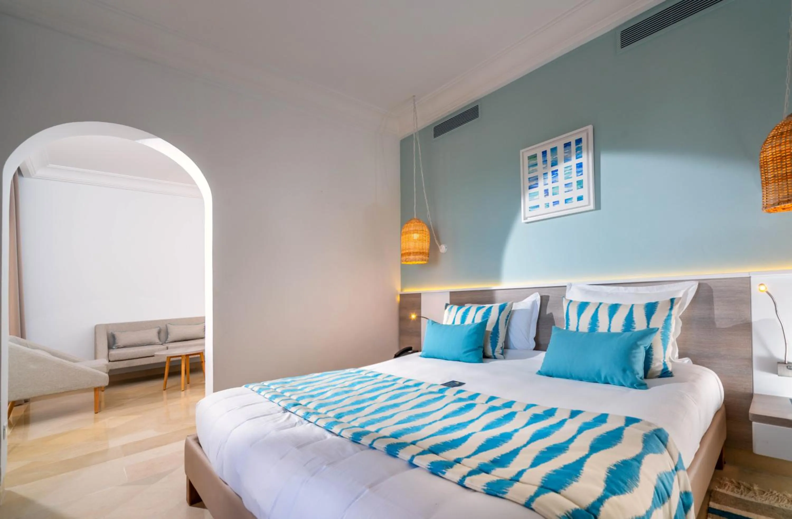 Bed in Ulysse Thalasso & Spa - All Inclusive