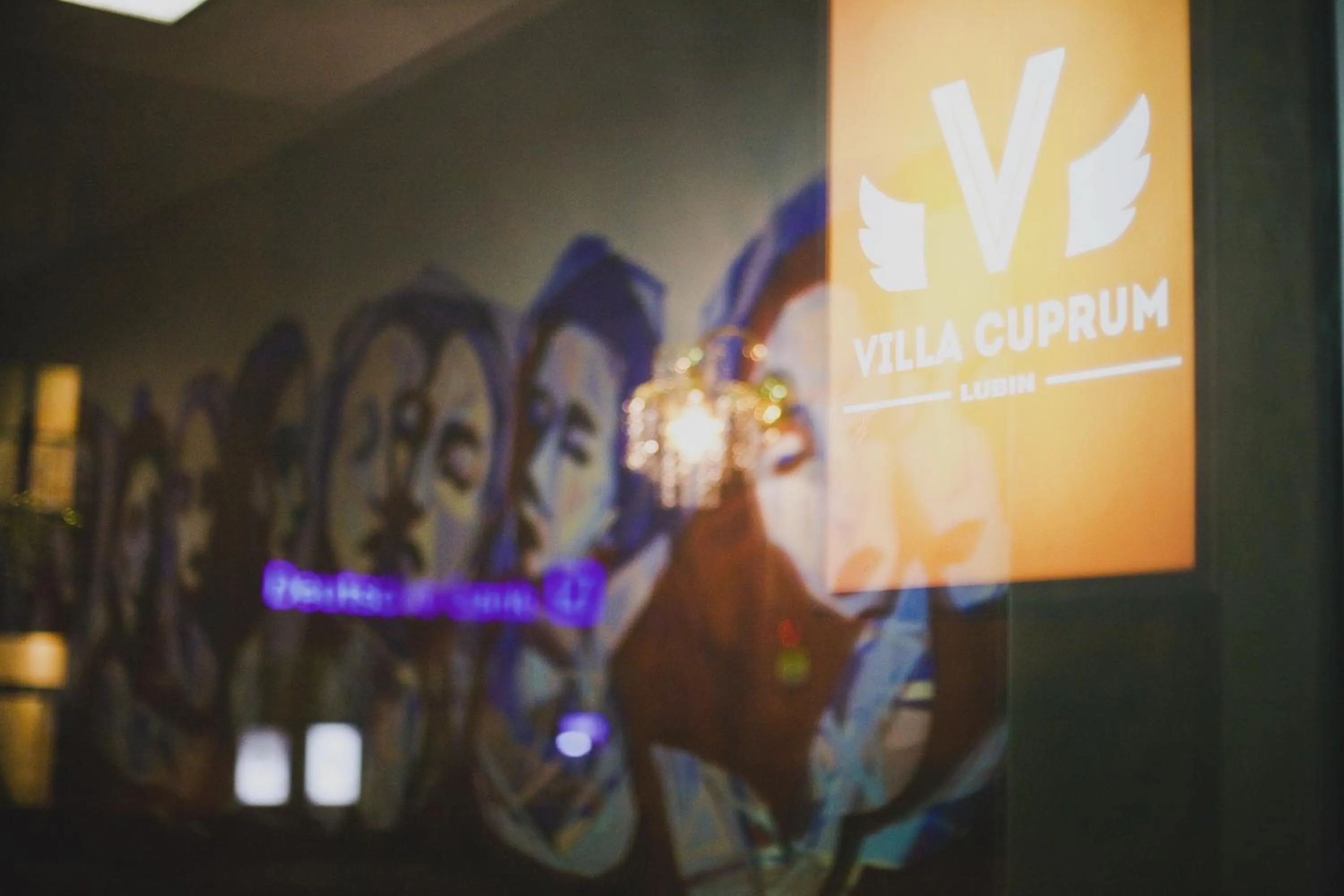 Decorative detail in Villa Cuprum