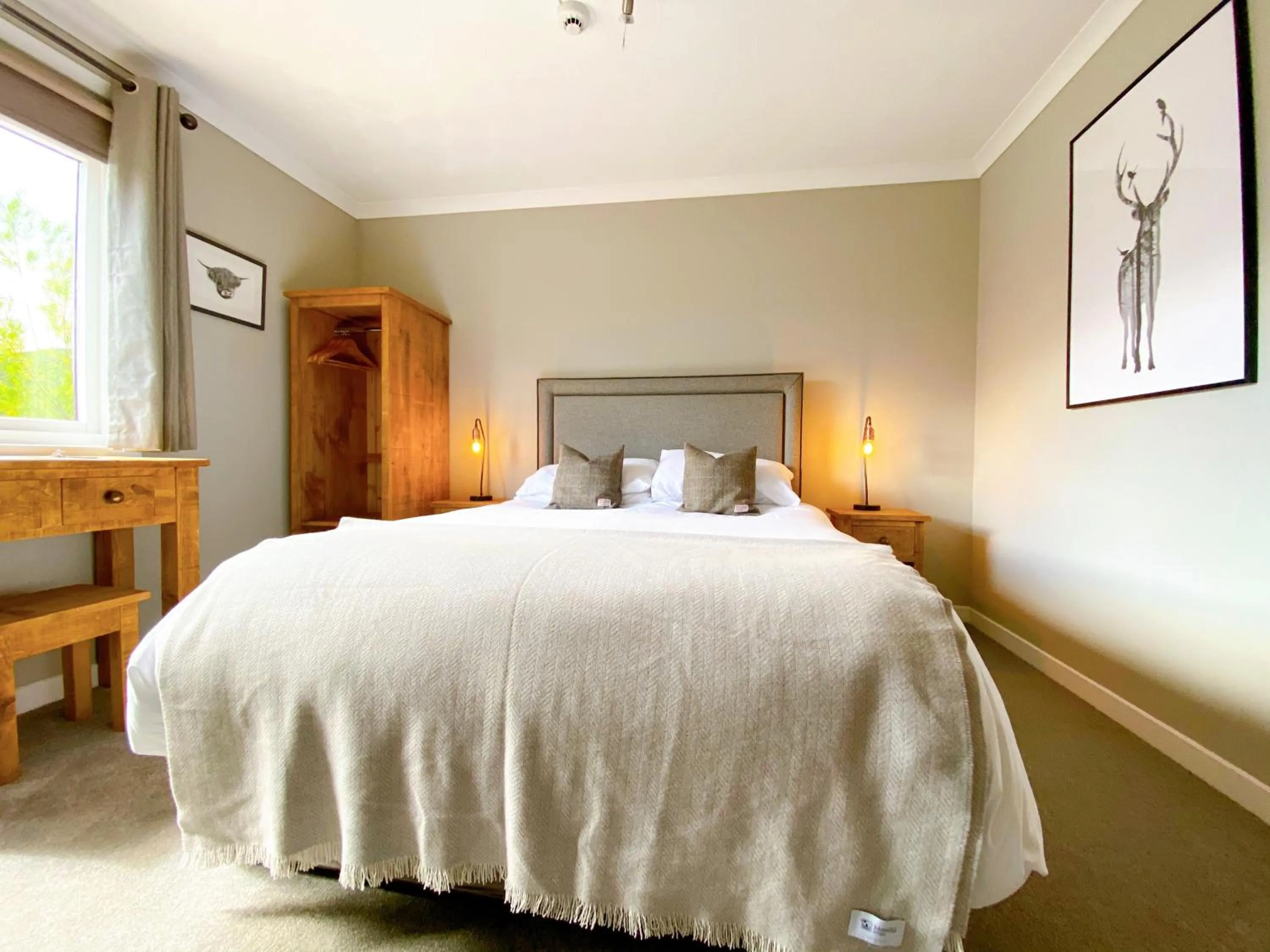 Bed in Cairngorm Guest House
