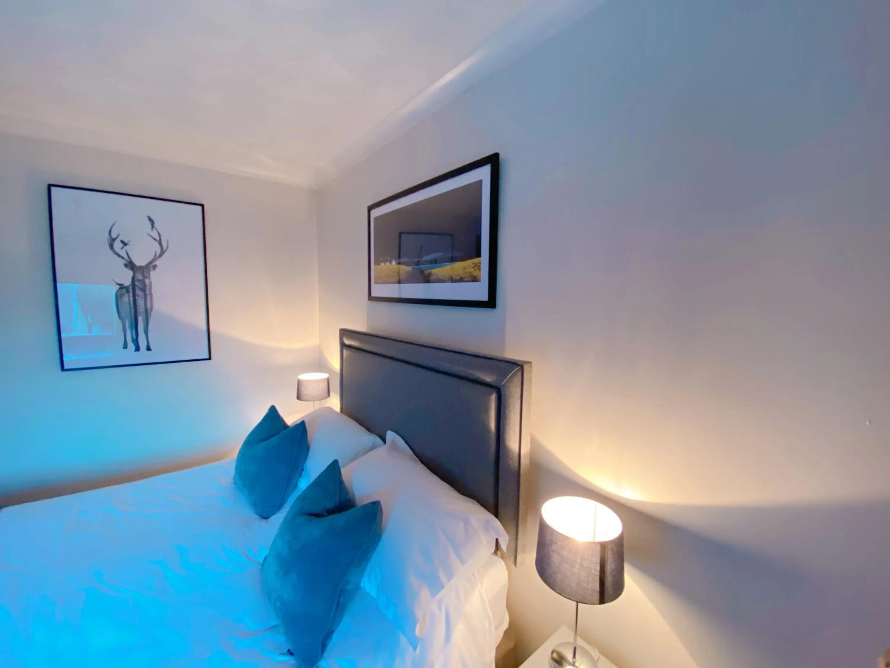 Bed in Cairngorm Guest House