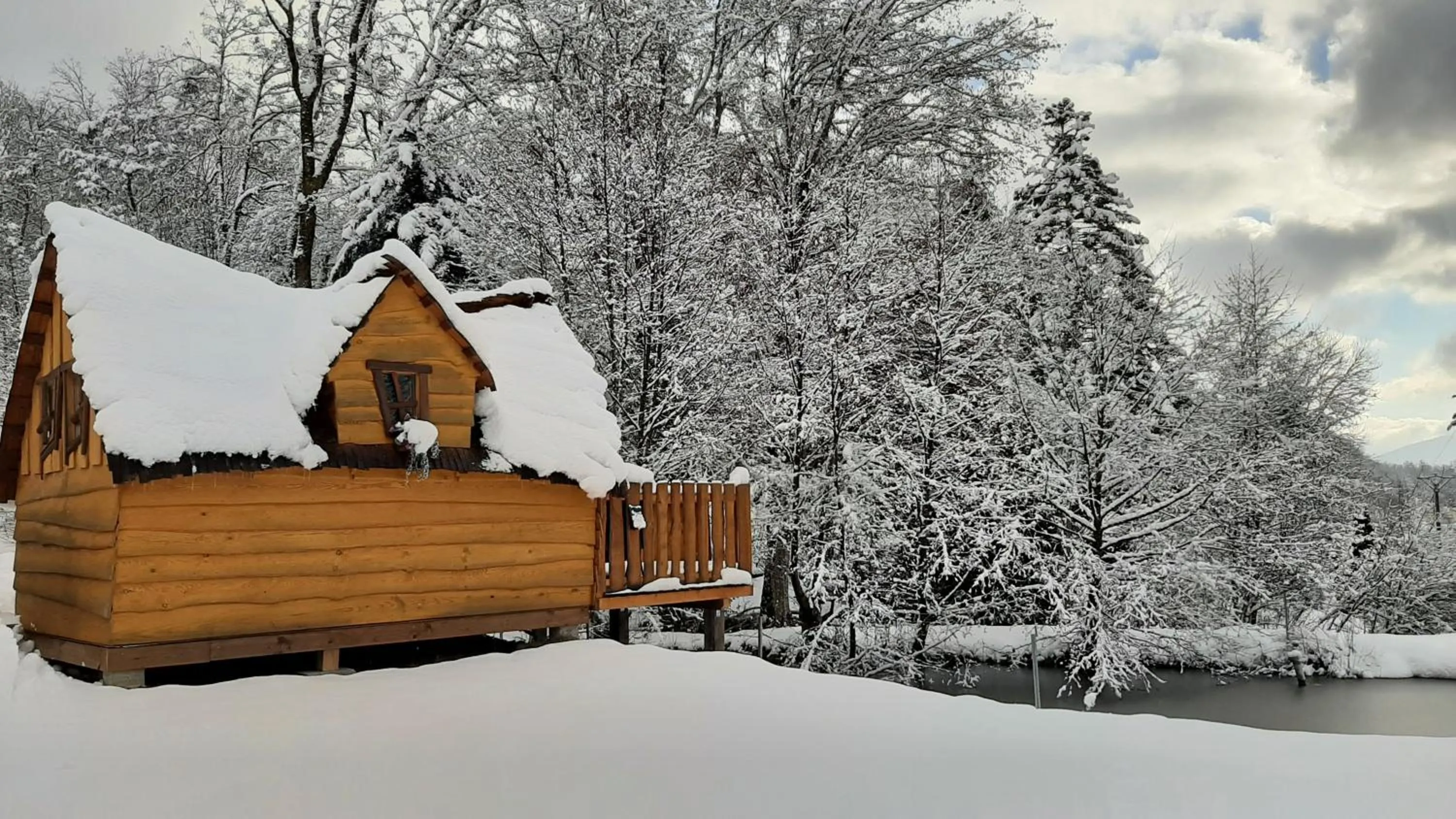 Winter in Le Domaine du Châtelet