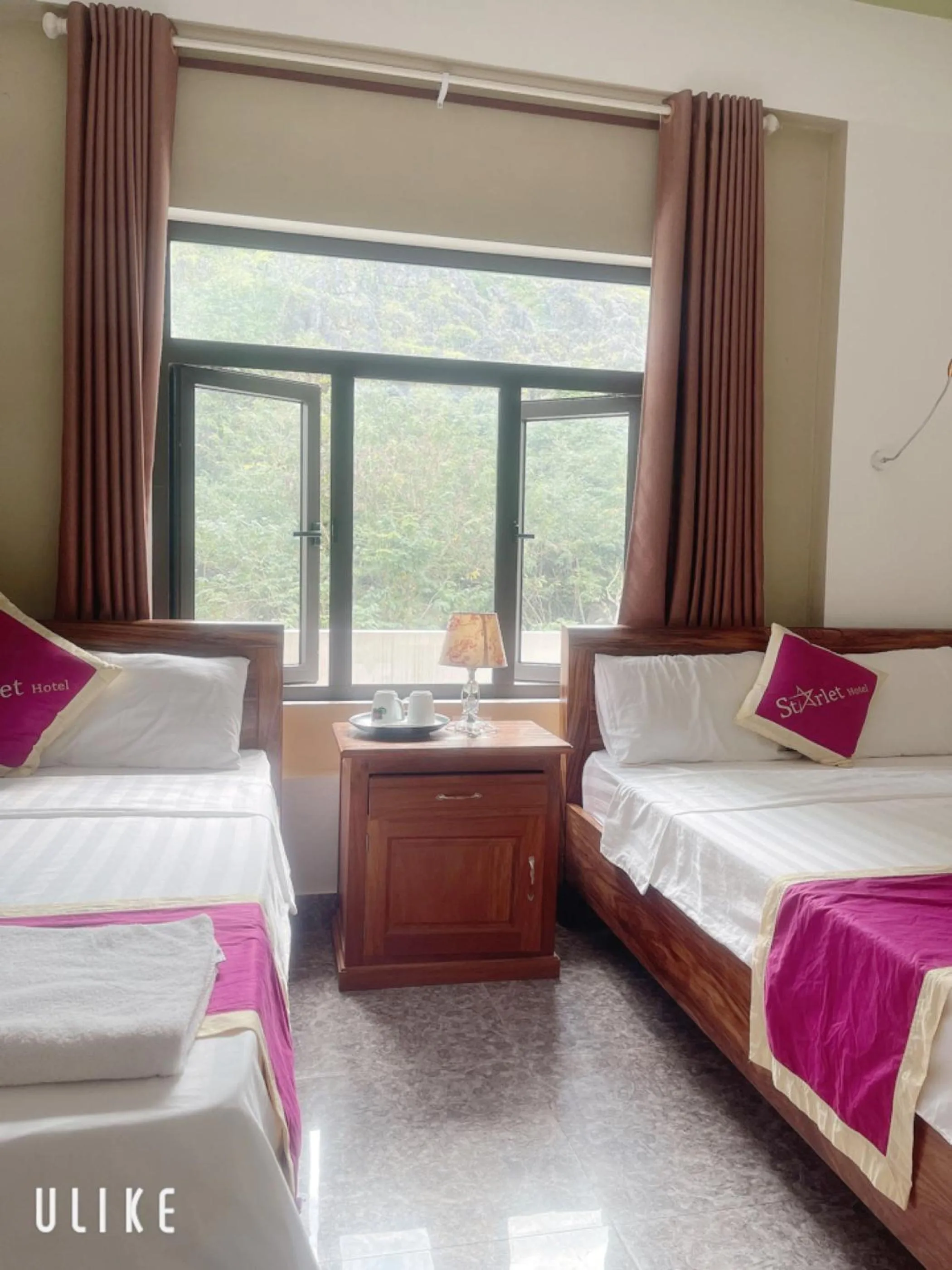 Bed in Starlet Hotel Phong Nha