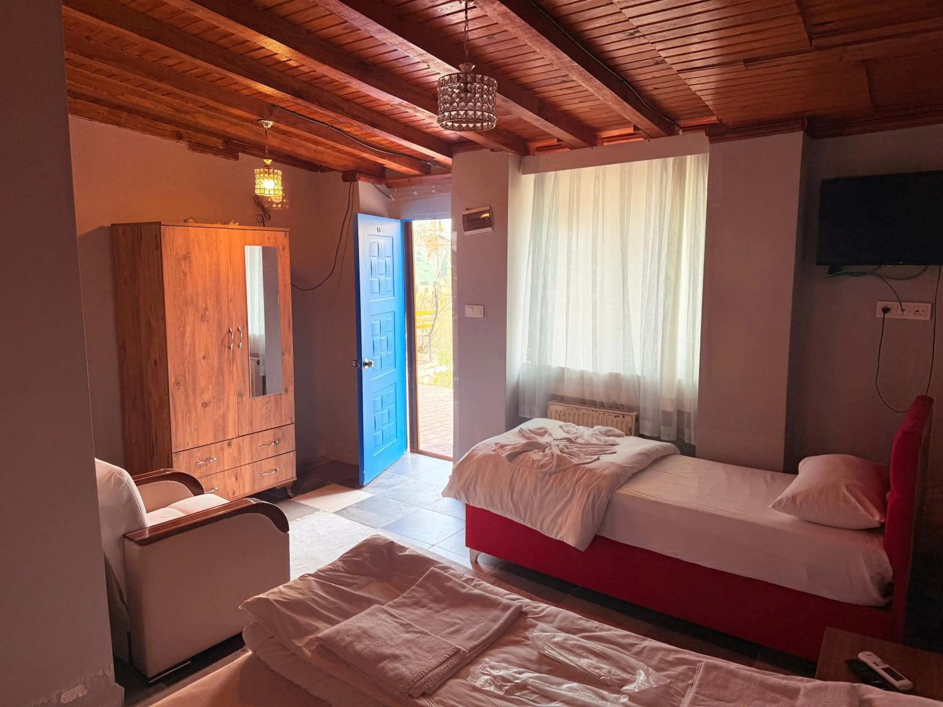 Bed in ÖZ Butik Otel Antik Kent Myrleia