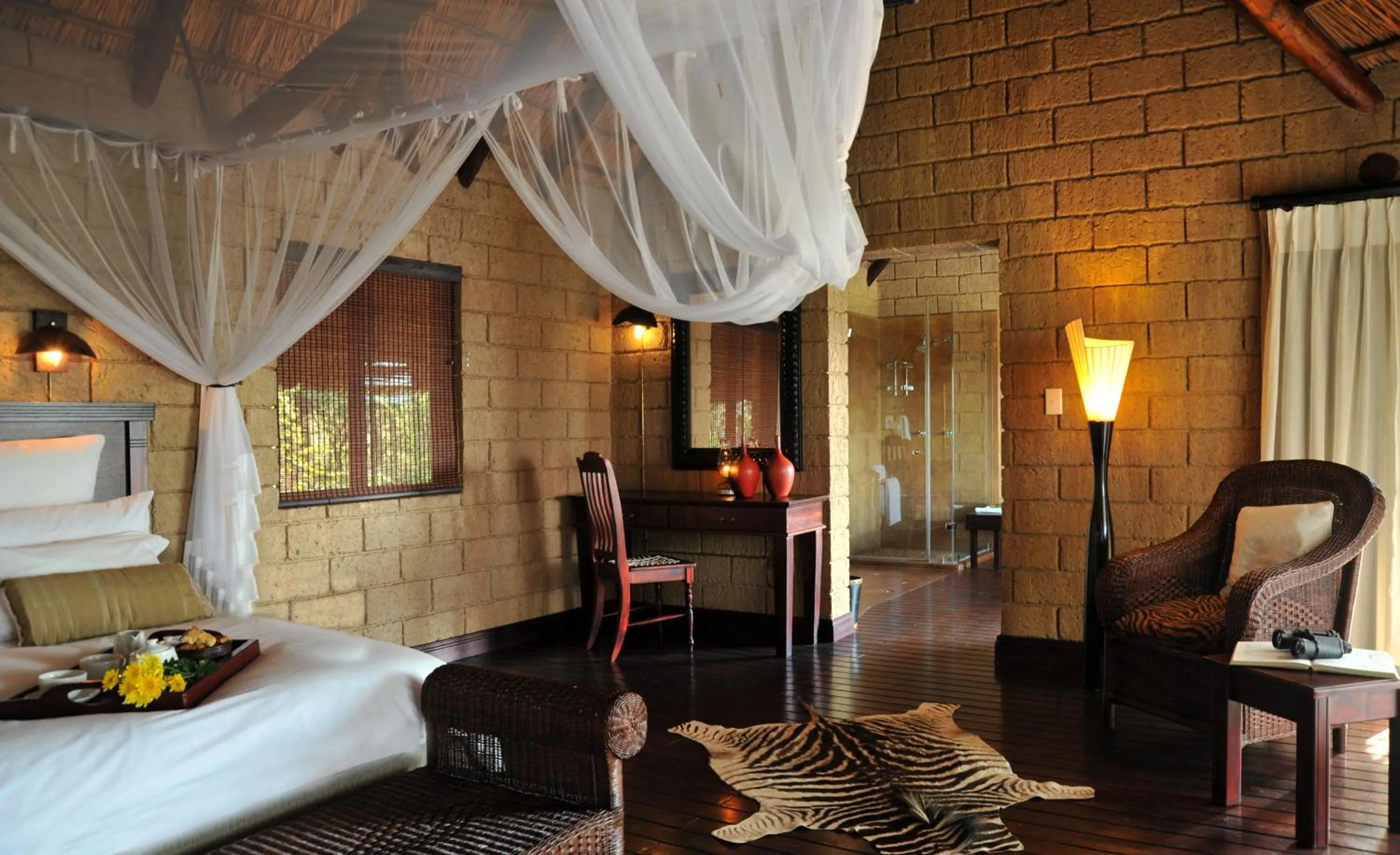 Bedroom, Bed in Zwahili Private Game Lodge & Spa