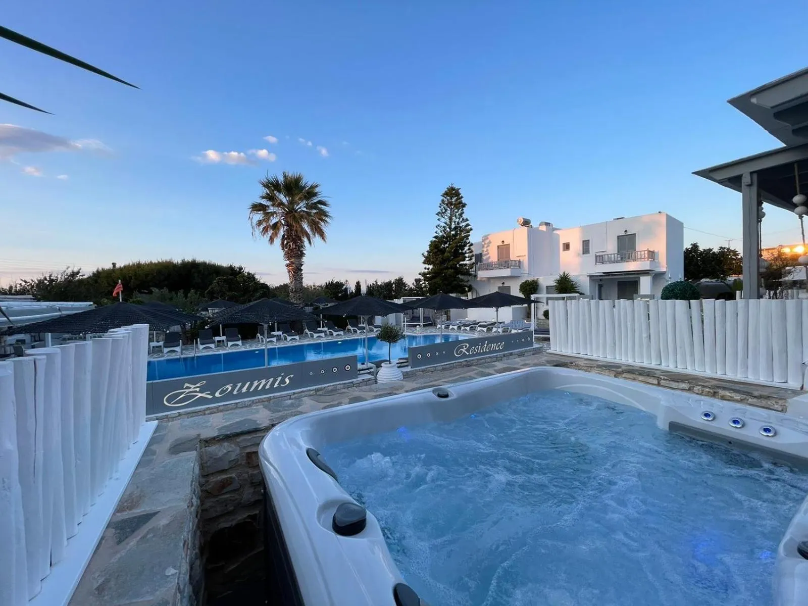 Natural landscape in Zoumis Residence