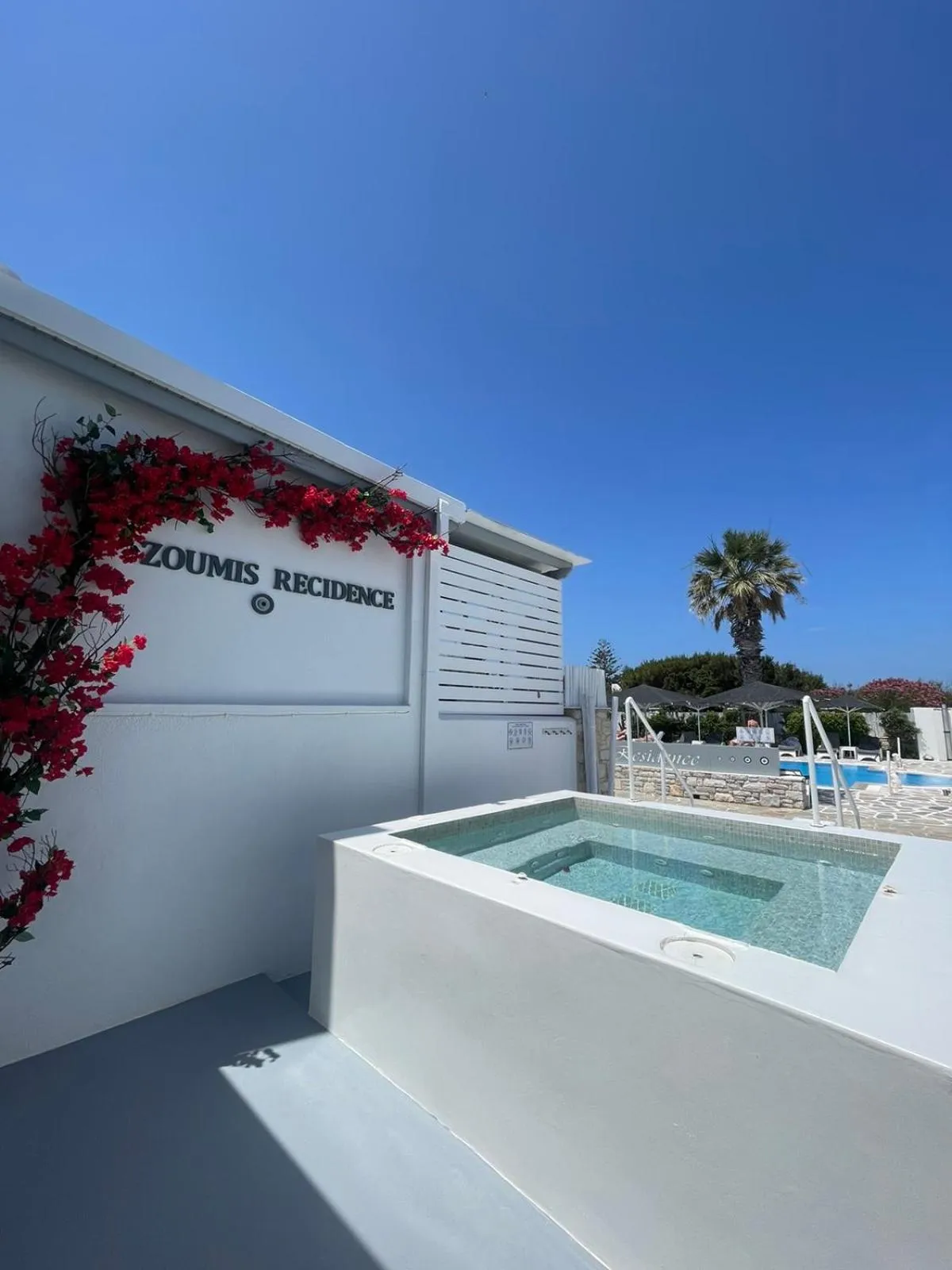 Hot Tub in Zoumis Residence
