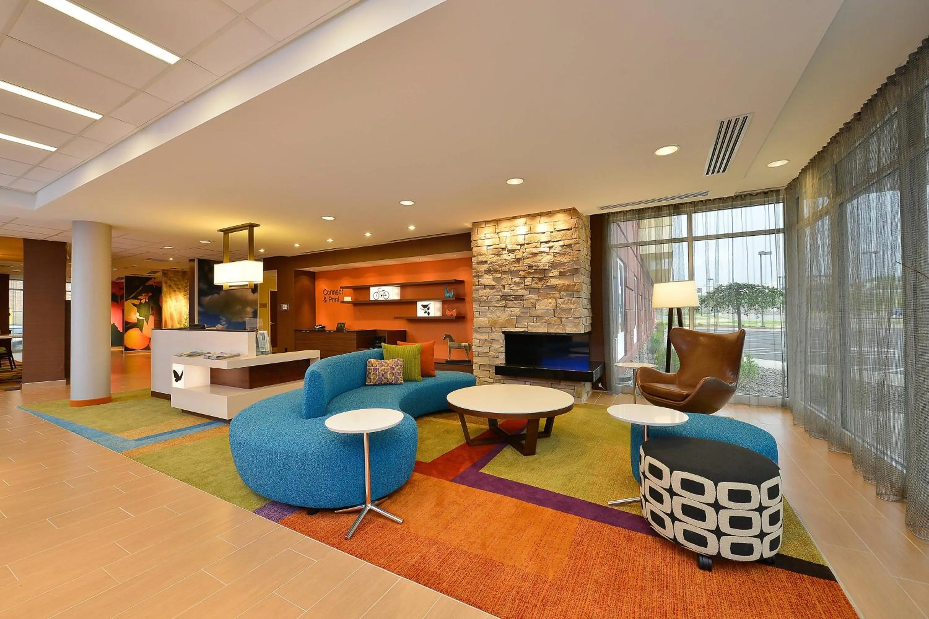 Lobby or reception in Fairfield Inn & Suites by Marriott Elmira Corning