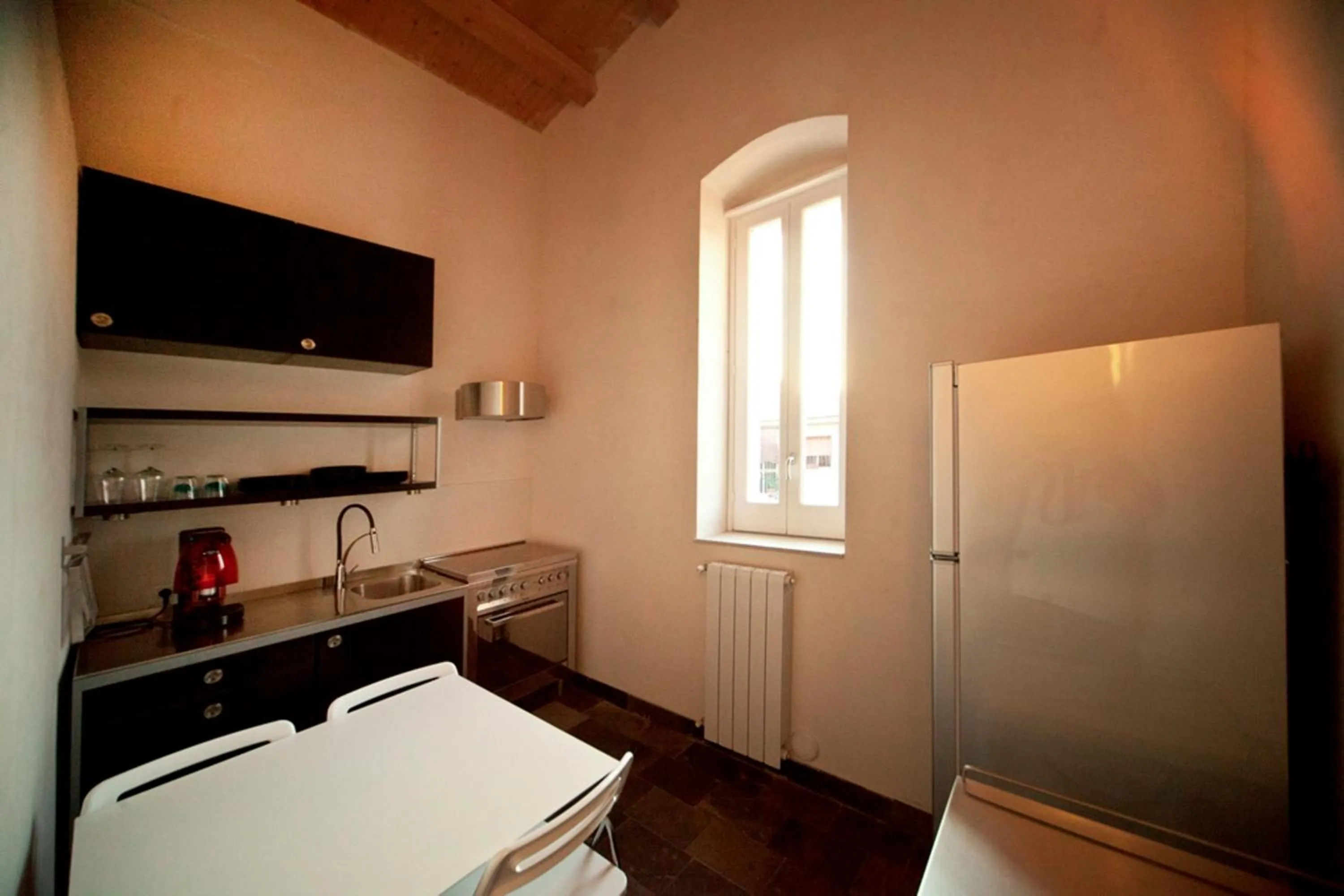 Dining area, Bed in Hotel Dell'Orologio