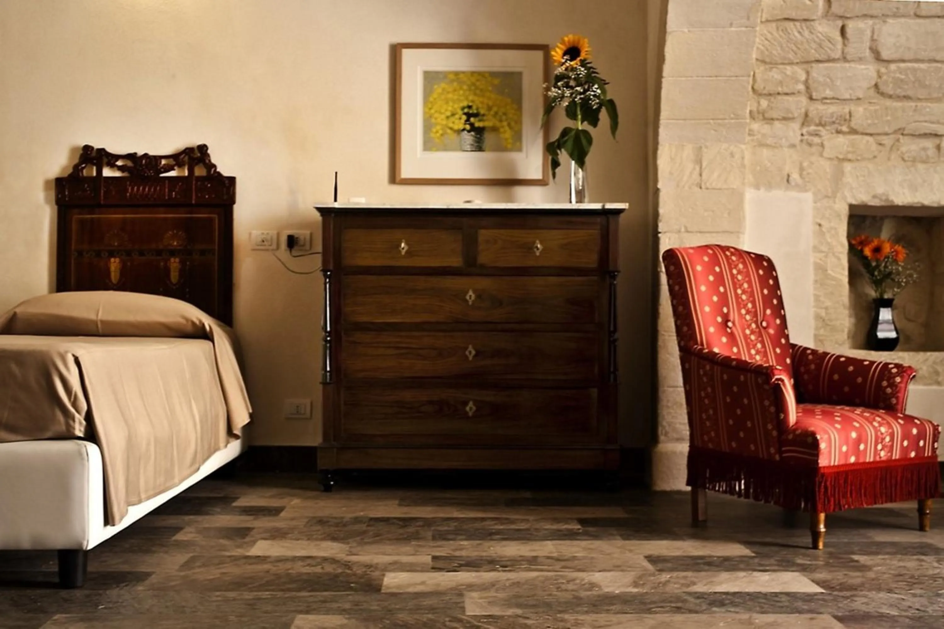 Bedroom in Hotel Dell'Orologio