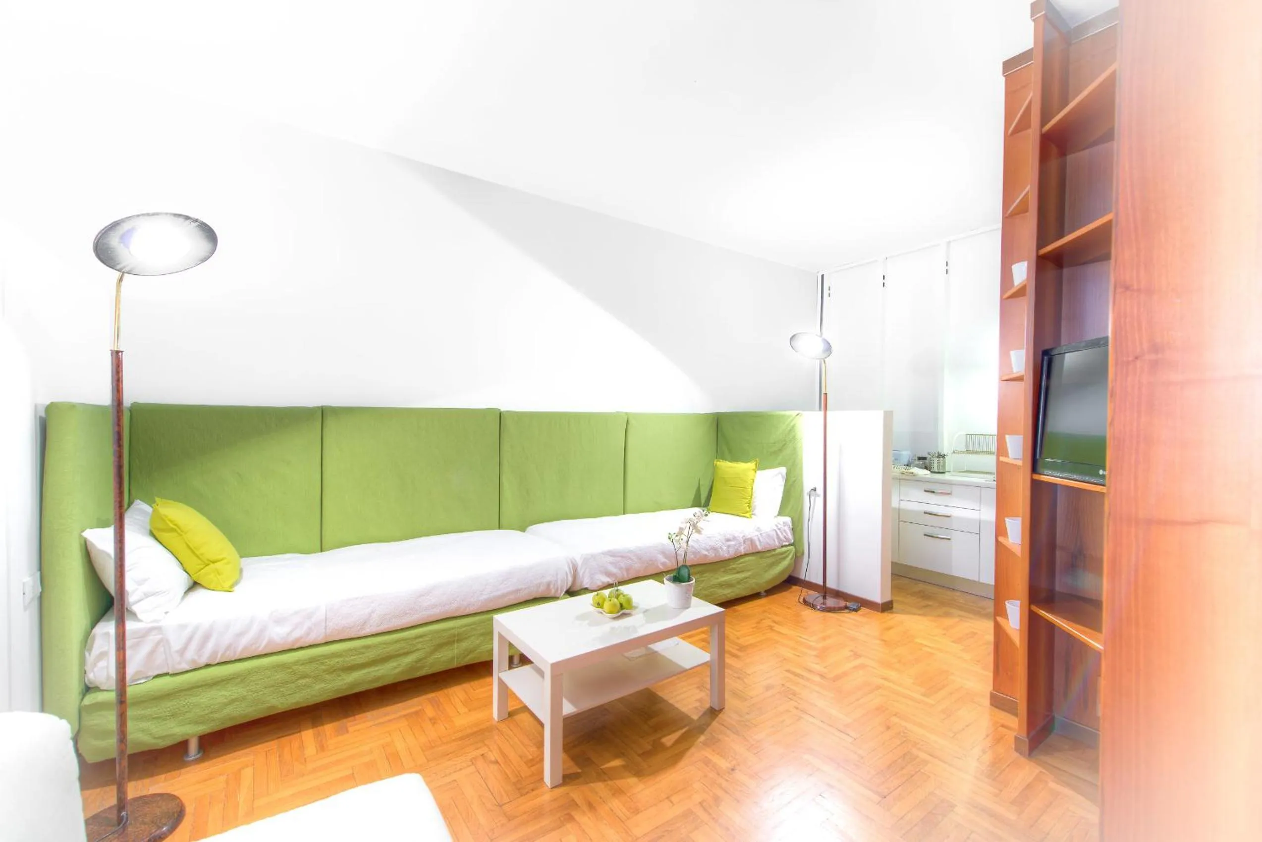 Living room, Bed in B&B San Benedetto