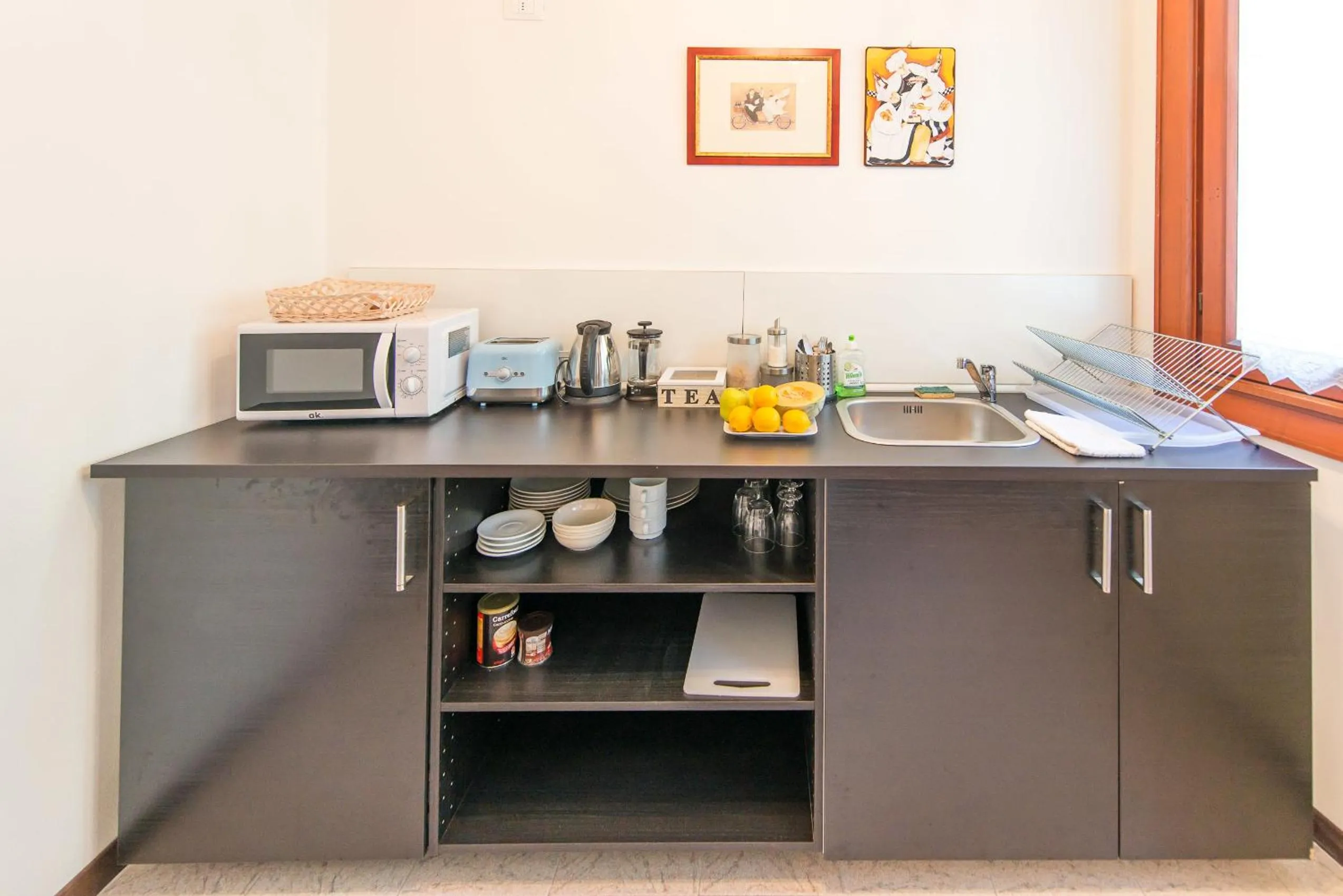 Kitchen or kitchenette in B&B San Benedetto