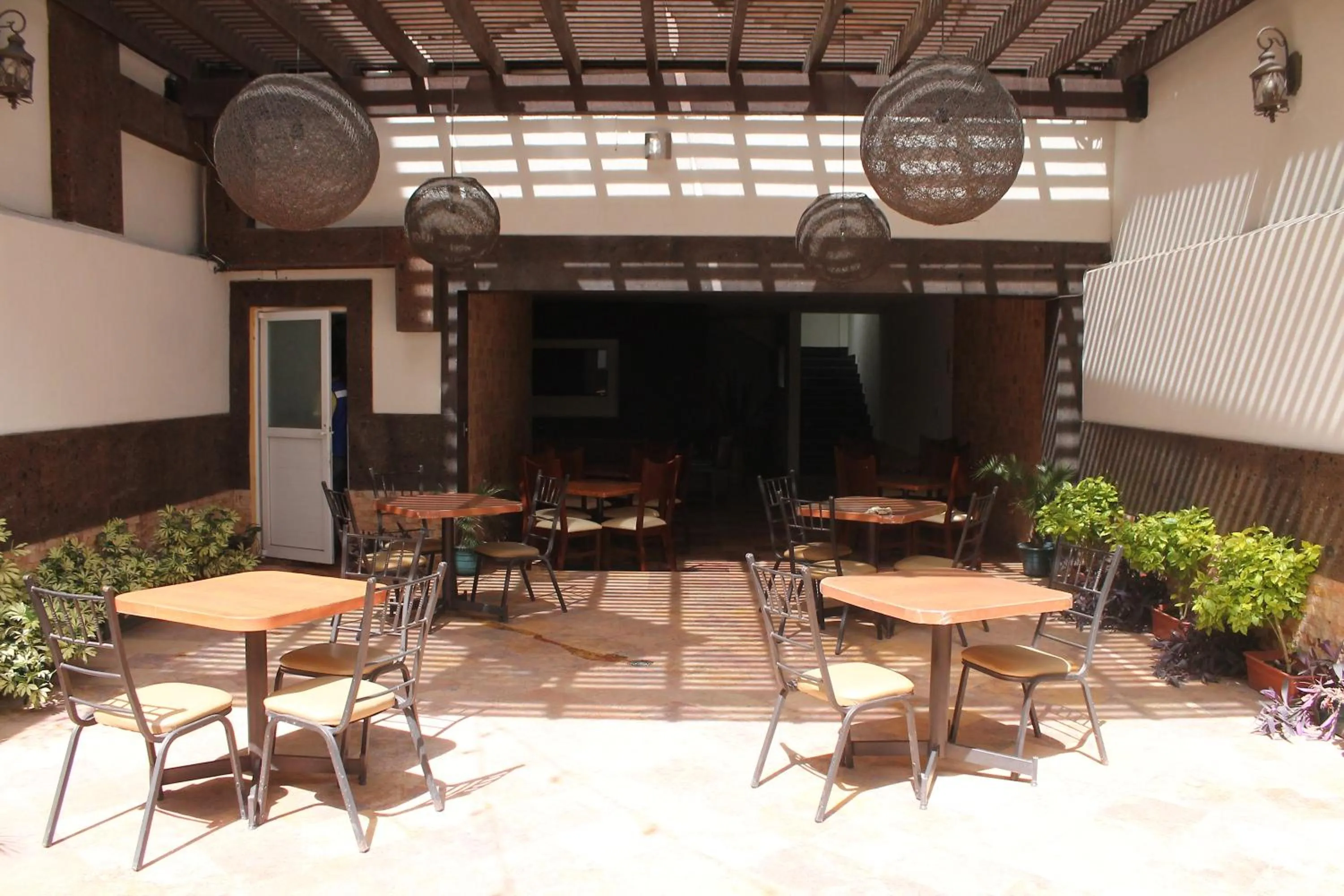 Patio in Hotel Rincon Real Suites