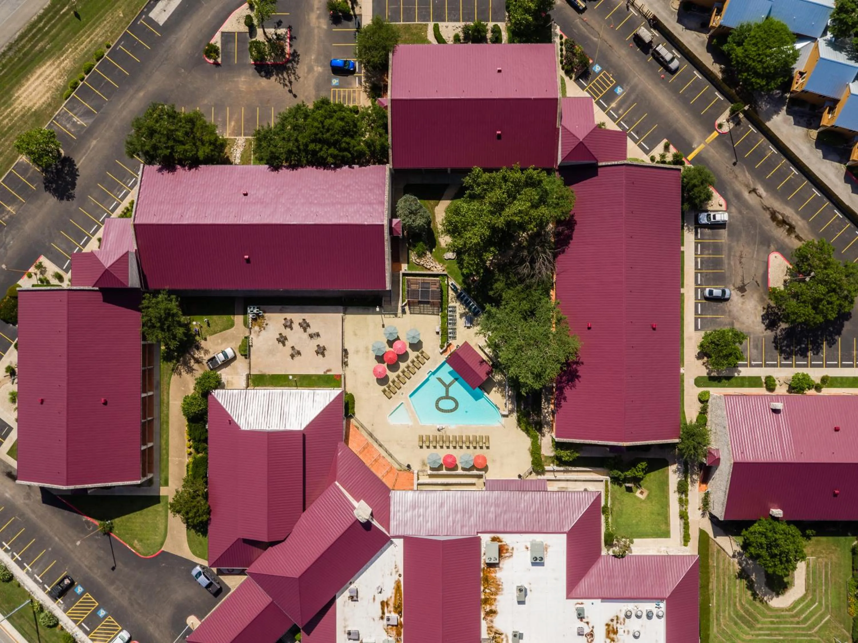 Bird's eye view in Y O Ranch Hotel and Conference Center