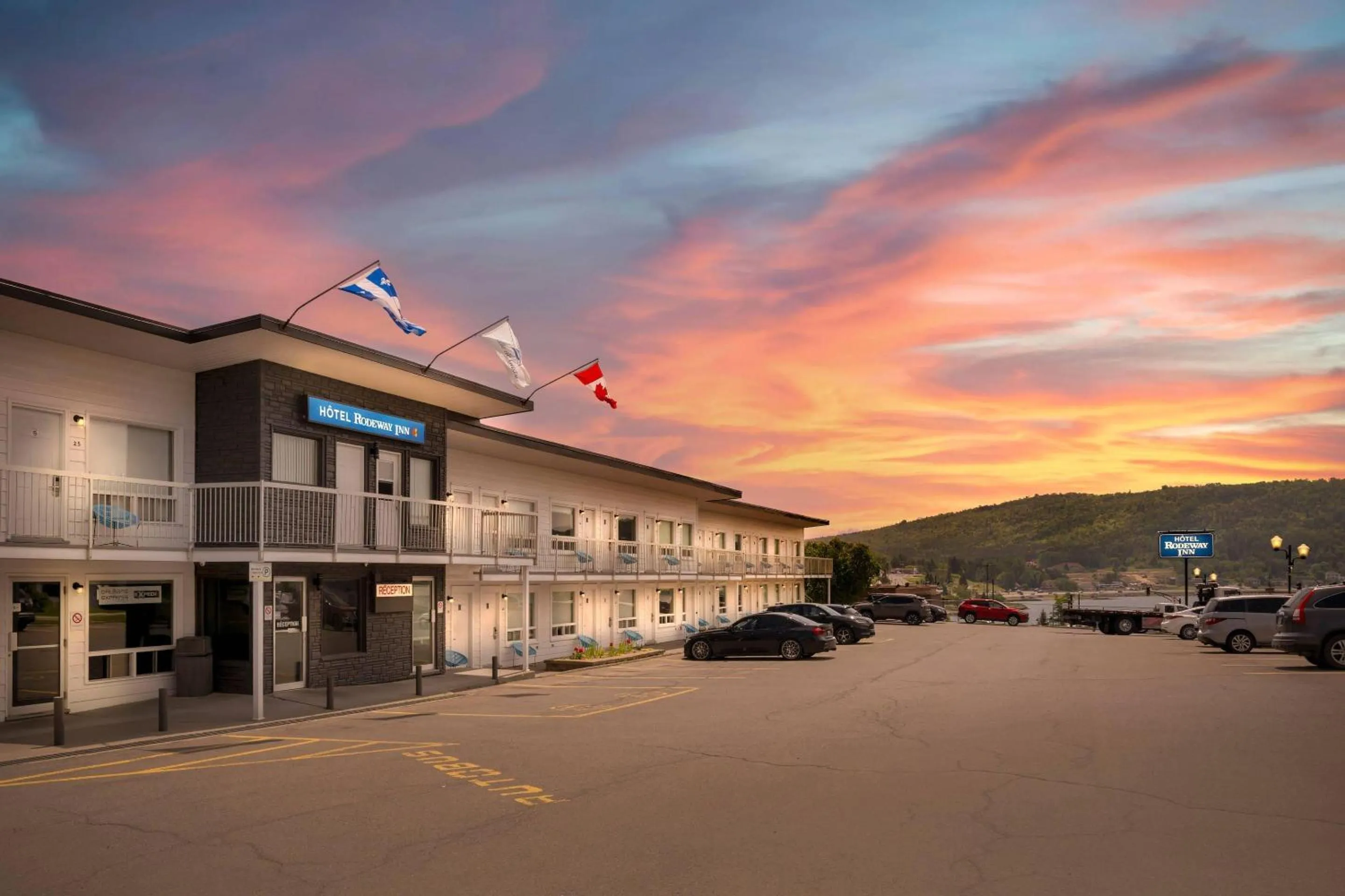 Property building in Rodeway Inn