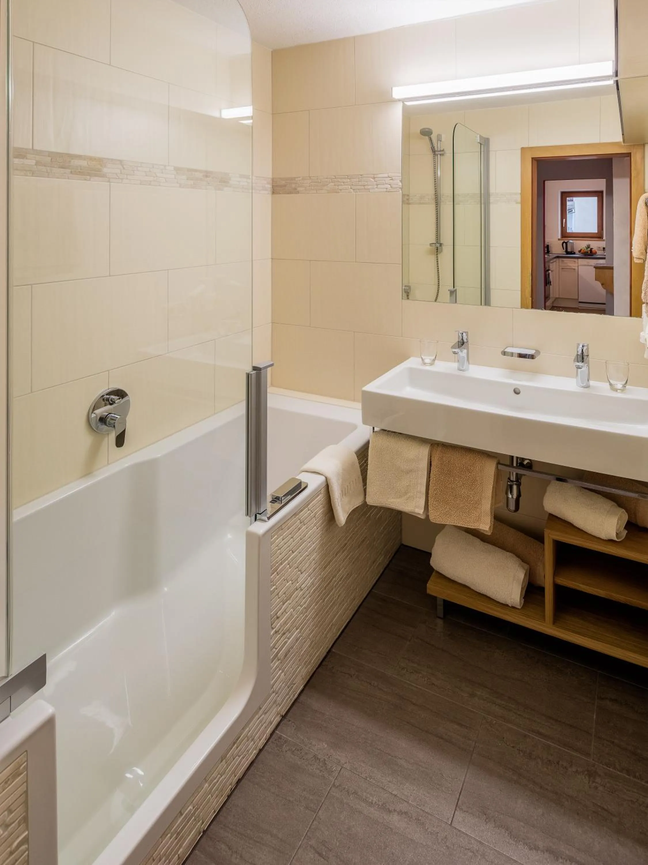 Bathroom in Hotel Komperdell