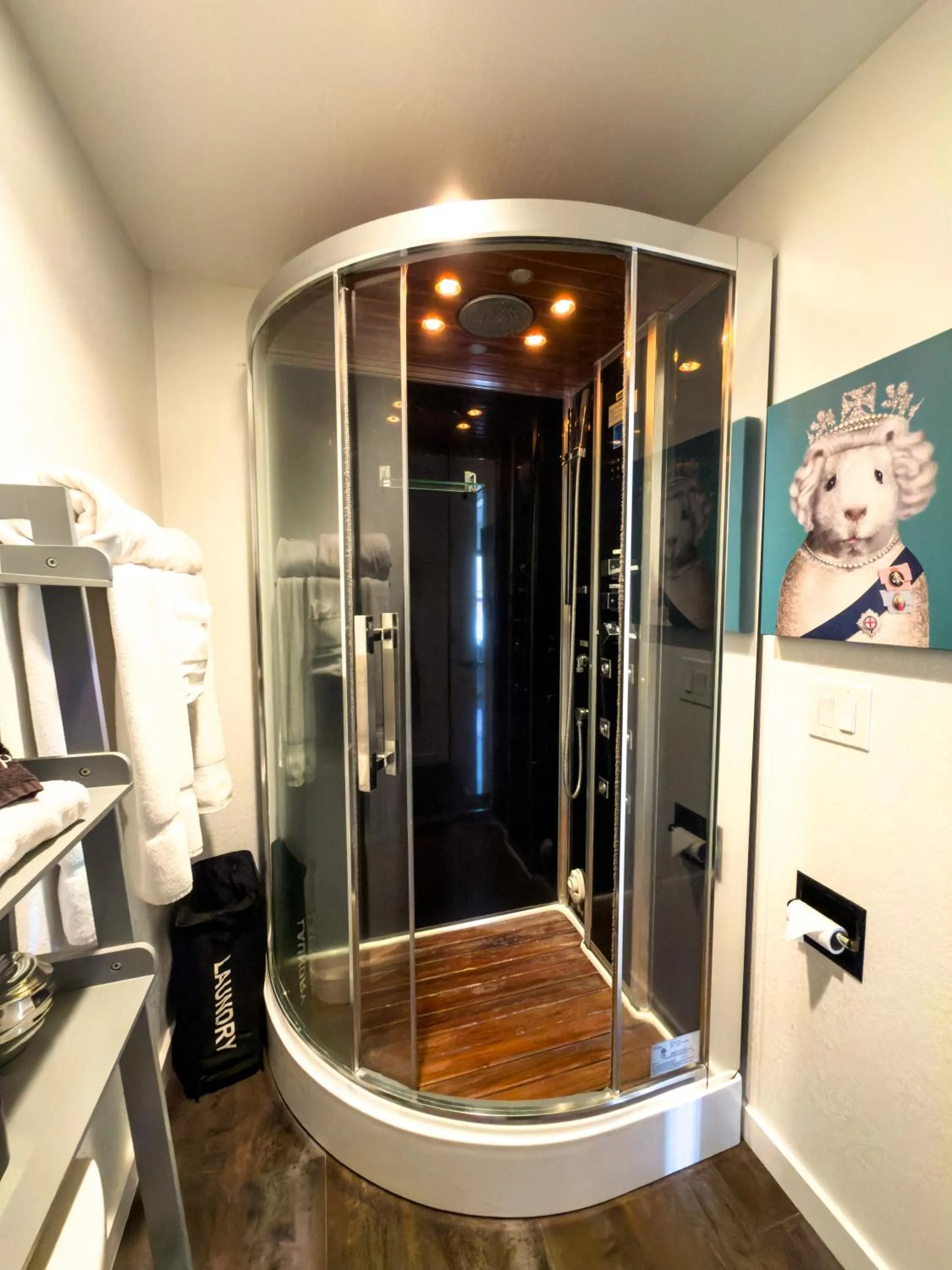 Shower in EO Bungalows, Black Hills