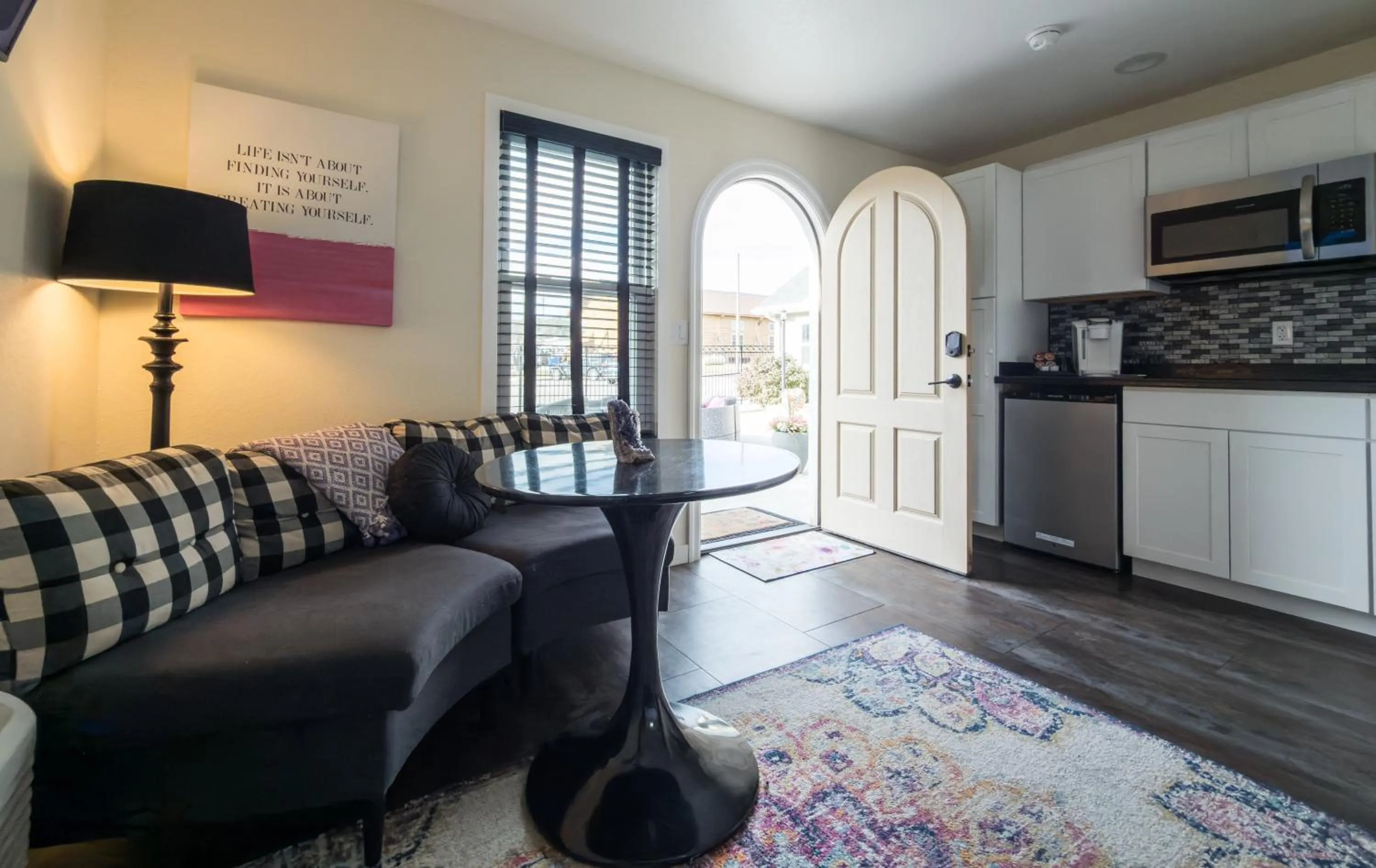 Kitchen or kitchenette in EO Bungalows, Black Hills