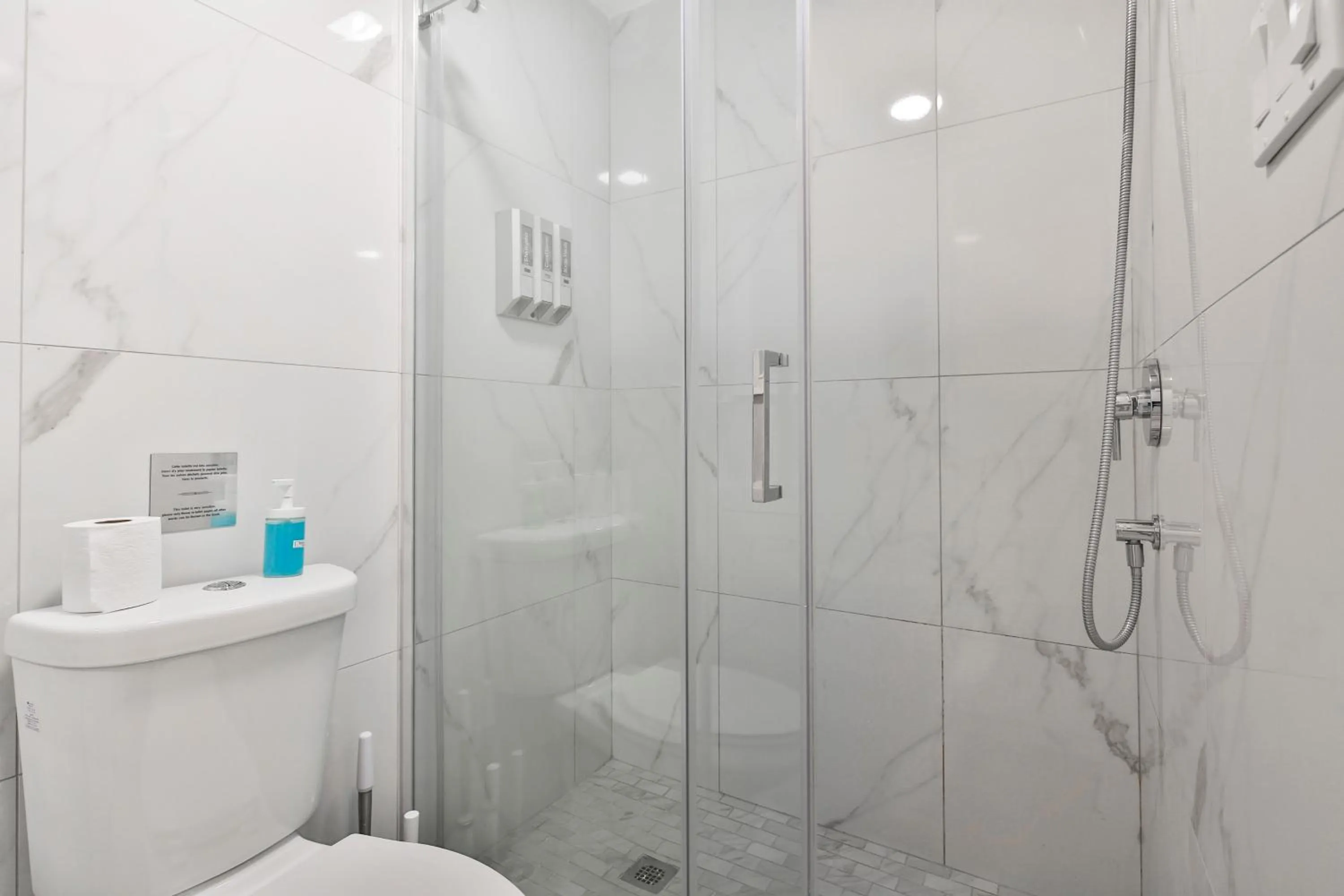 Shower in Parc Avenue Lofts