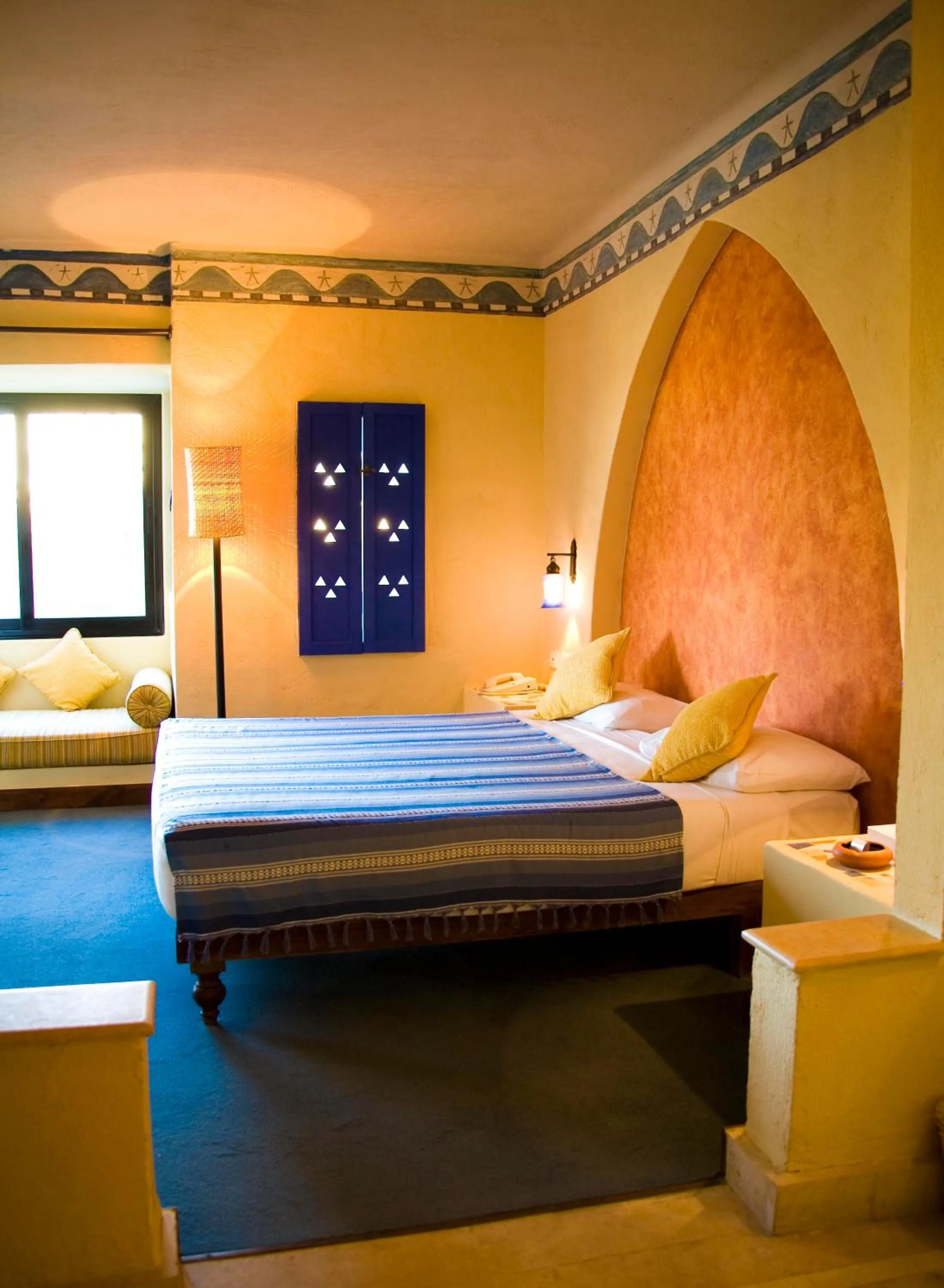 Bedroom, Bed in Marina Lodge at Port Ghalib