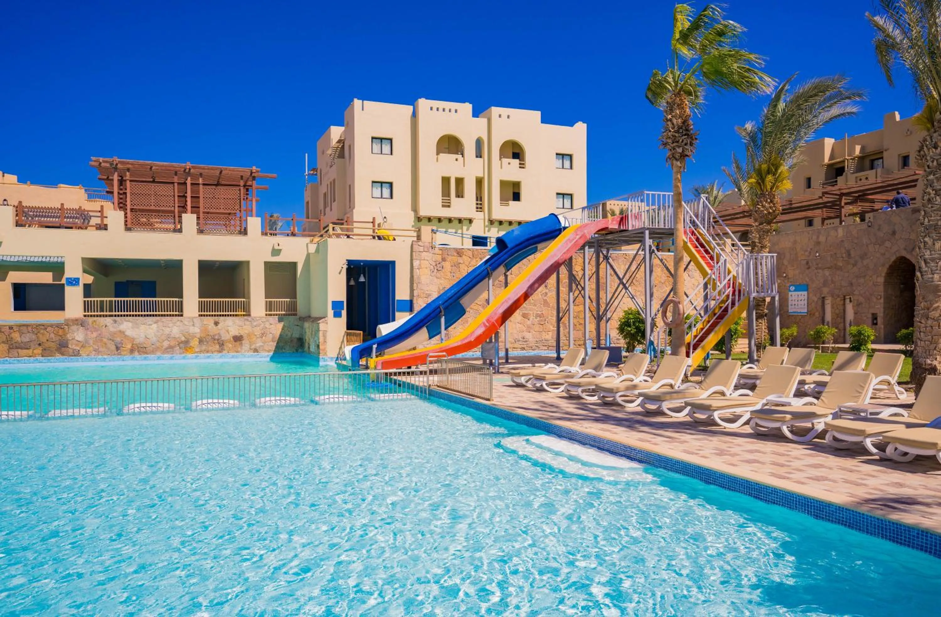 Aqua park in Marina Lodge at Port Ghalib