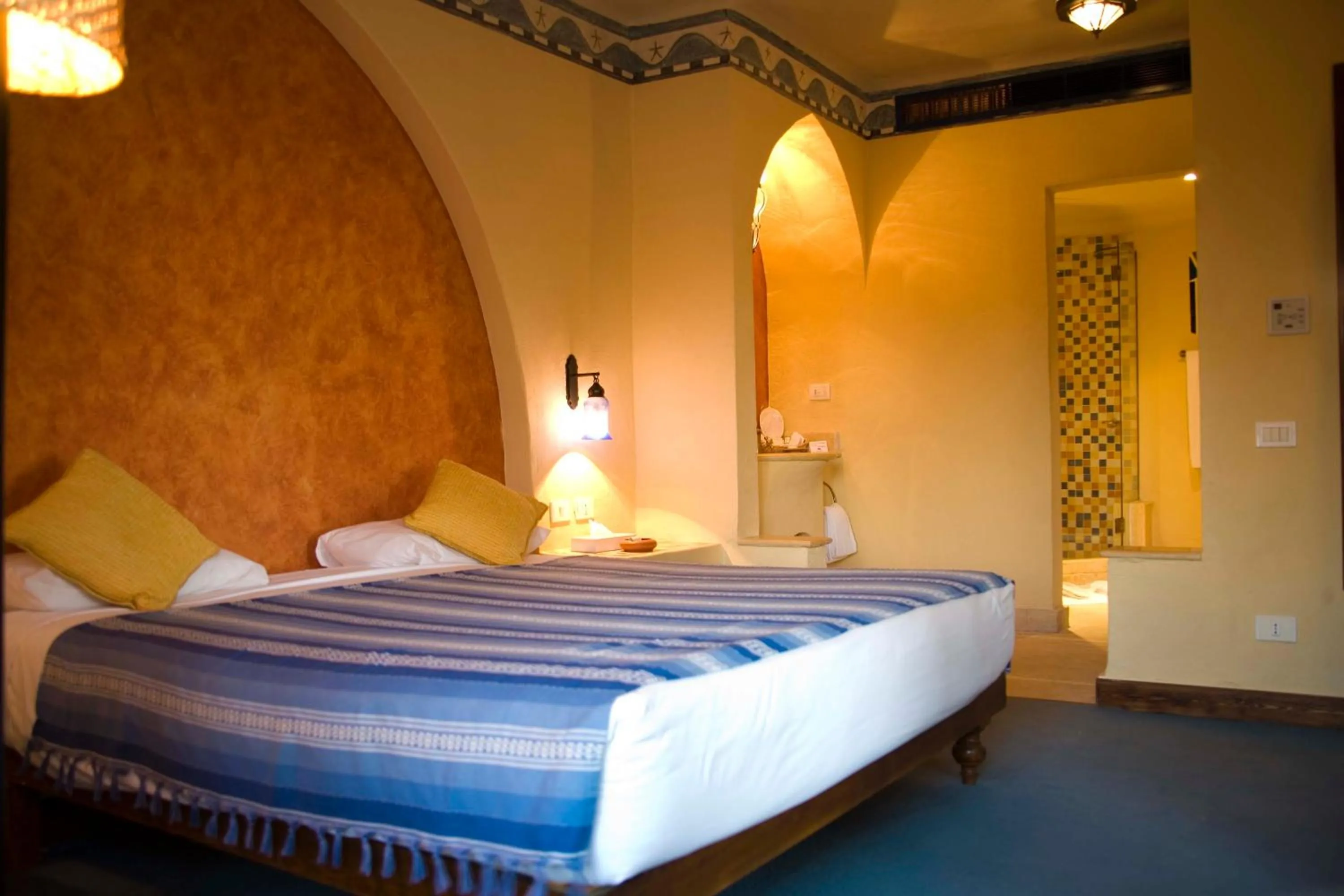Bedroom, Bed in Marina Lodge at Port Ghalib