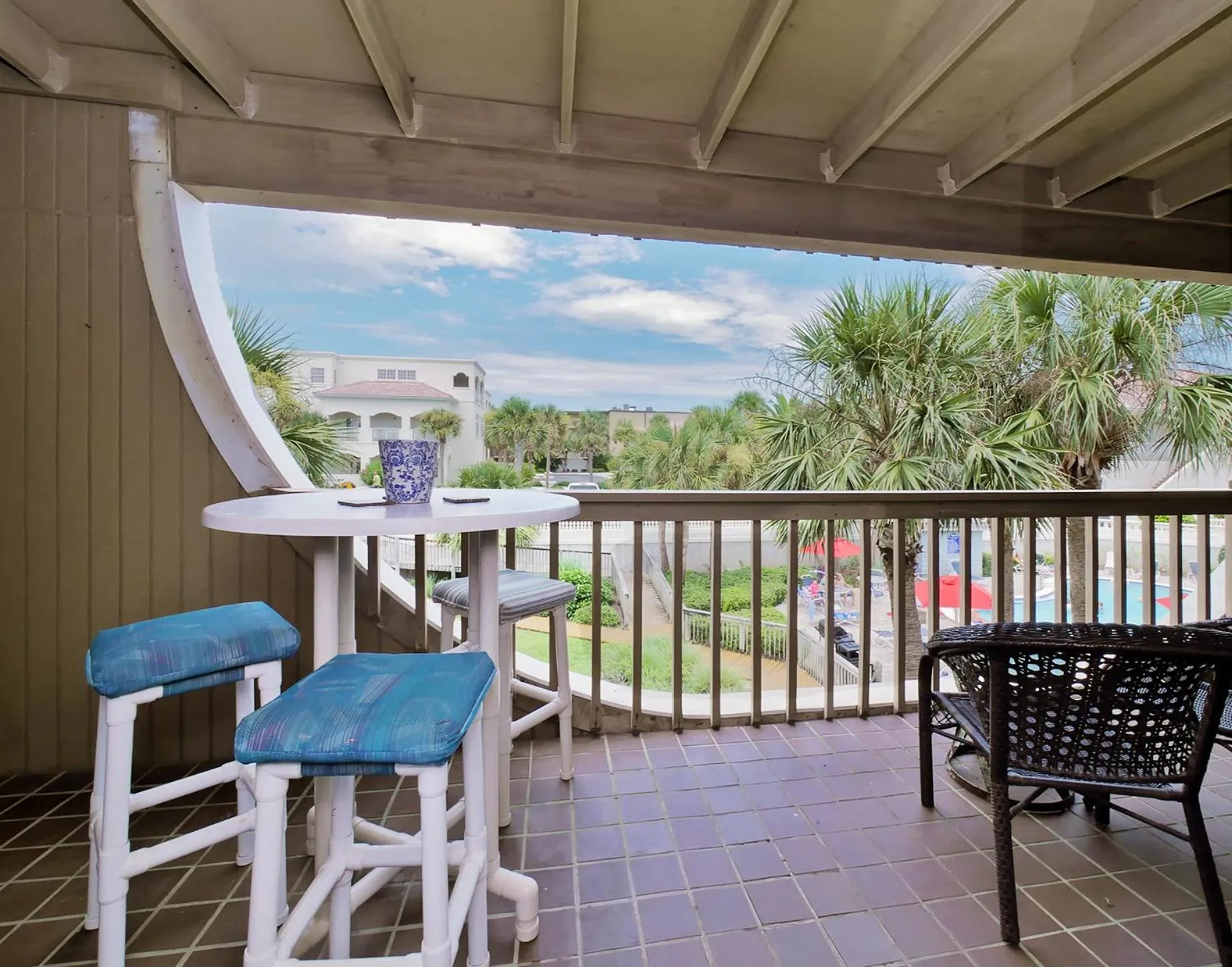 Balcony/Terrace in Hibiscus 201 D