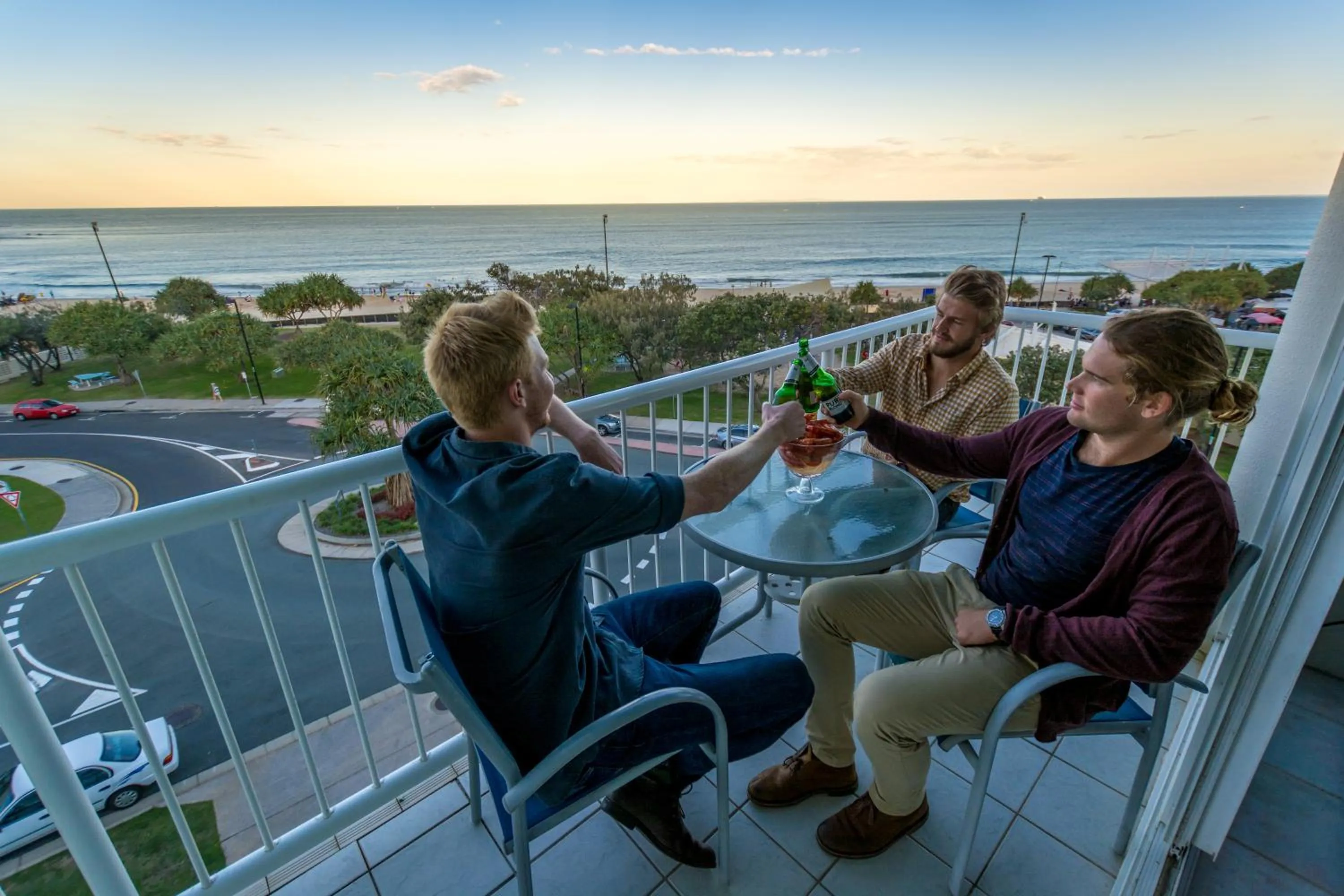 People in Capeview Apartments - Spectacular Ocean Views