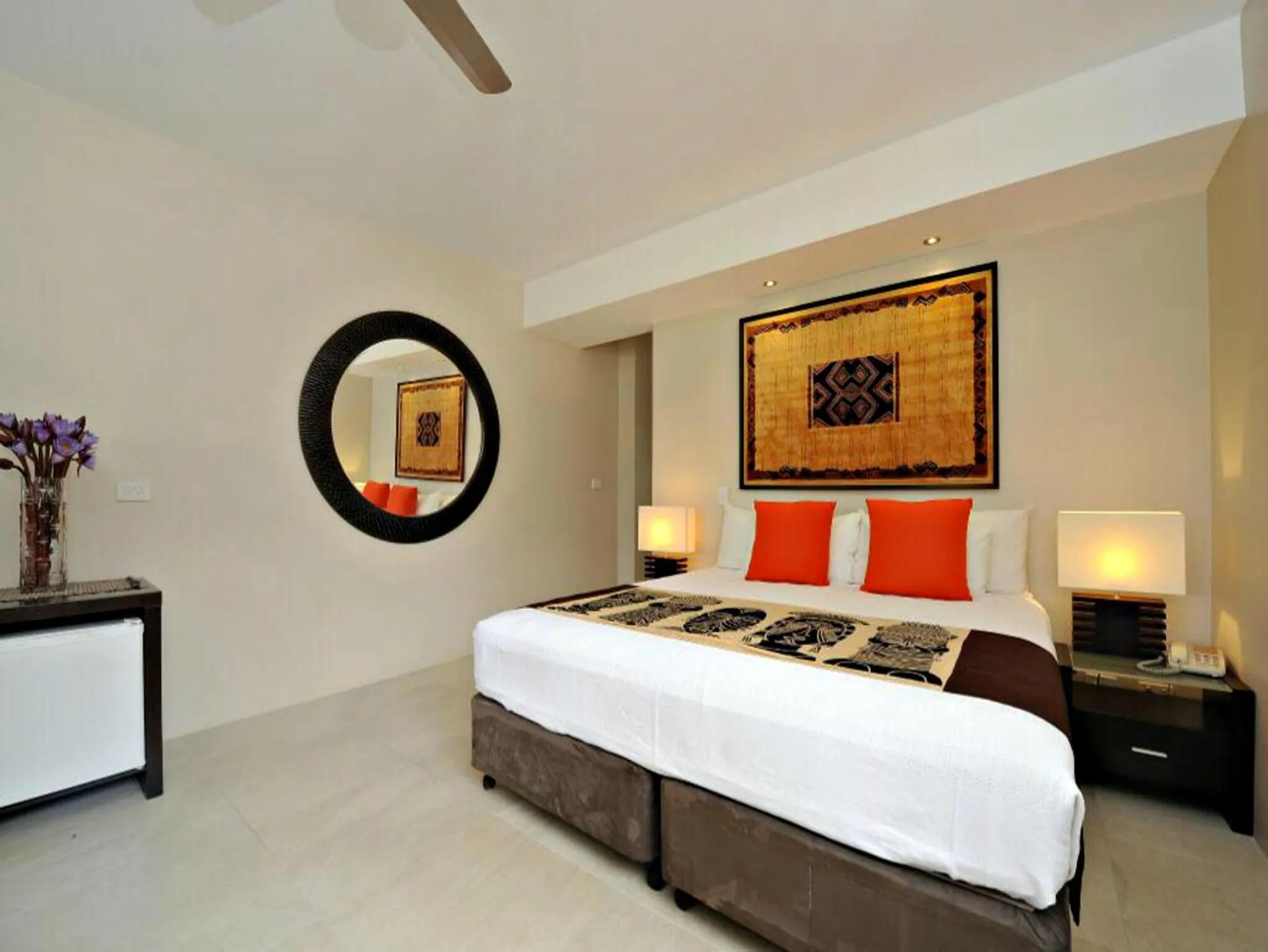 Bedroom, Bed in MG Cocomo Resort Vanuatu