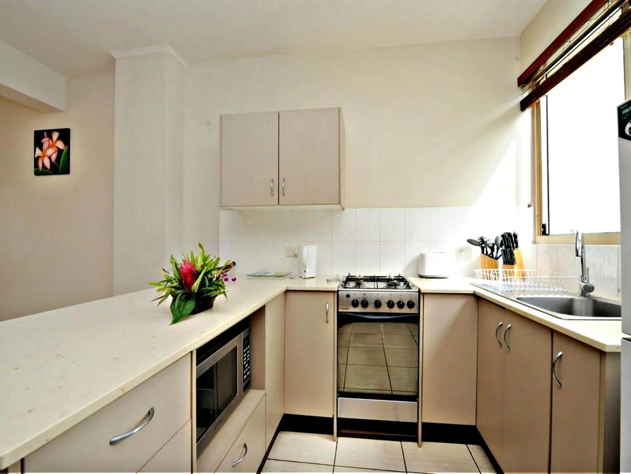 Kitchen or kitchenette in MG Cocomo Resort Vanuatu