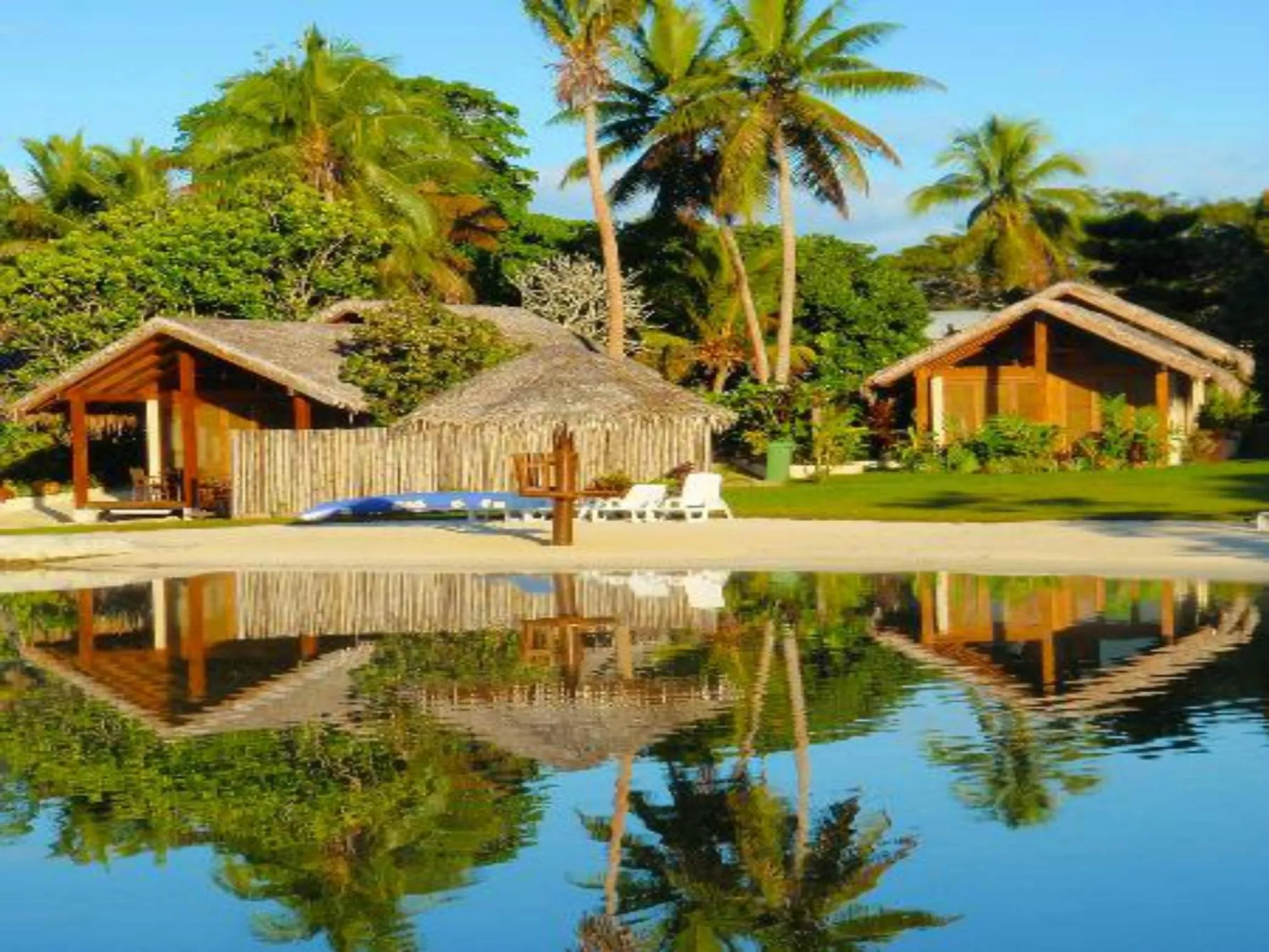 Lake view in MG Cocomo Resort Vanuatu
