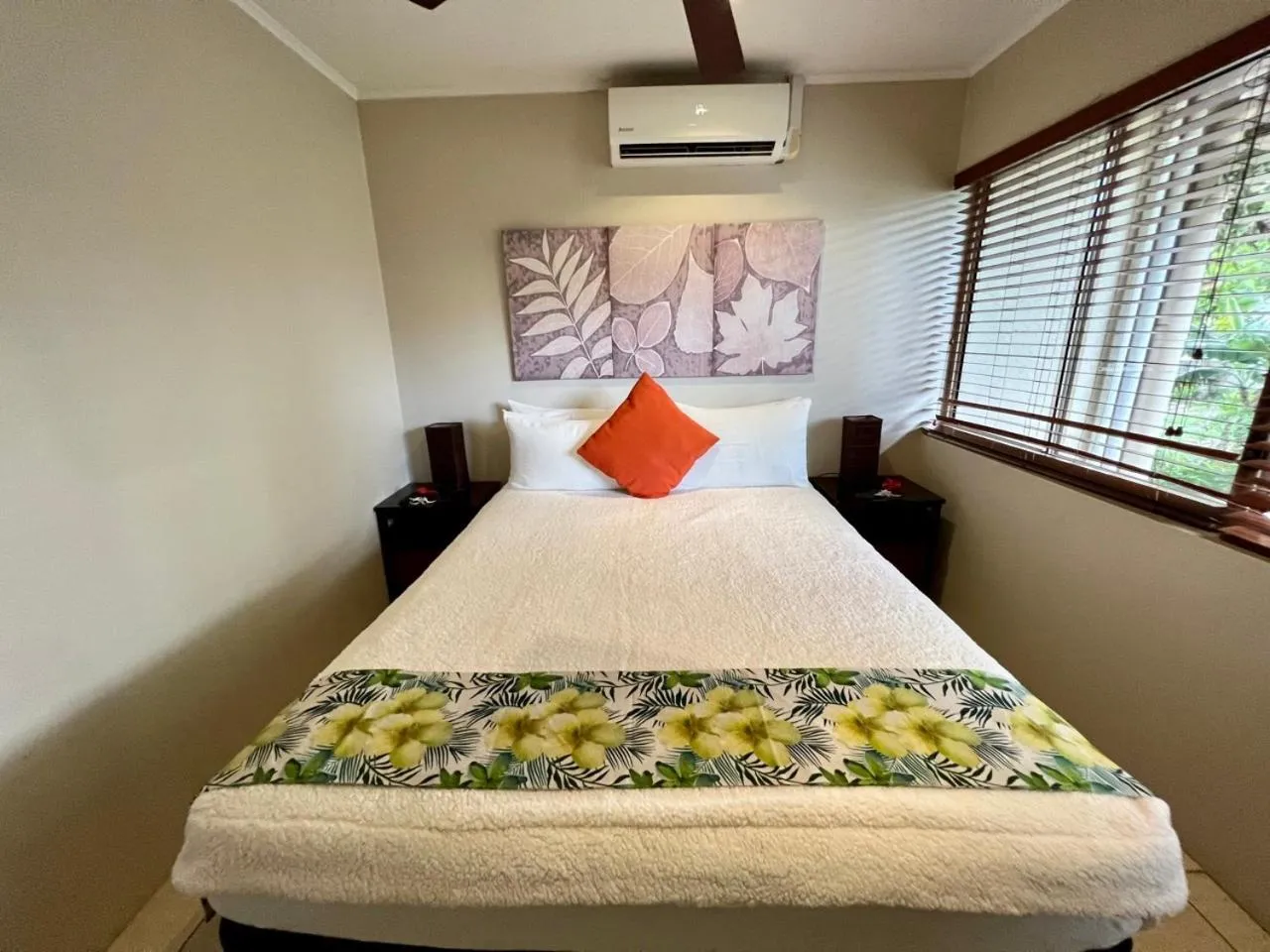 Bed in MG Cocomo Resort Vanuatu