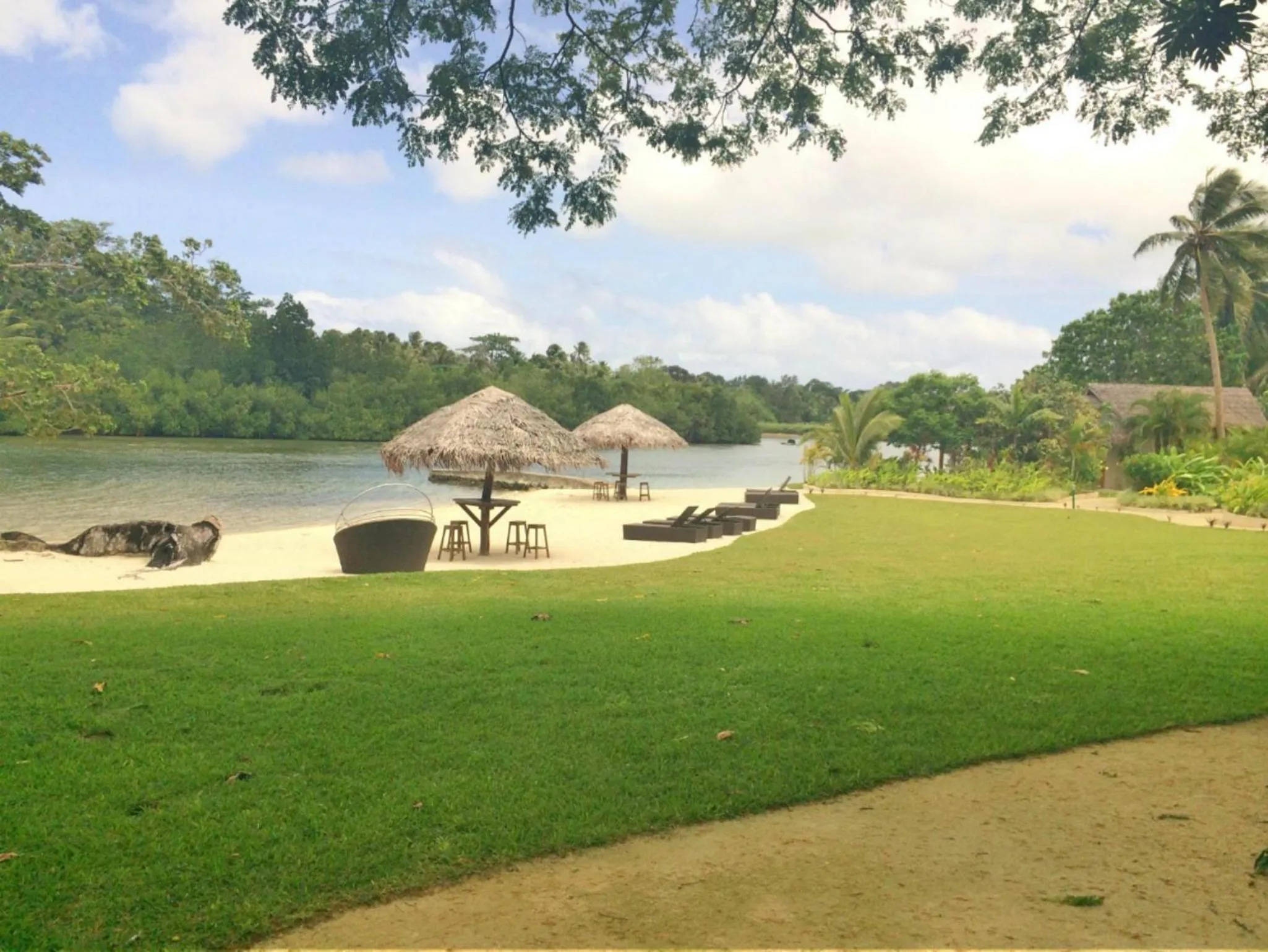 Garden in MG Cocomo Resort Vanuatu