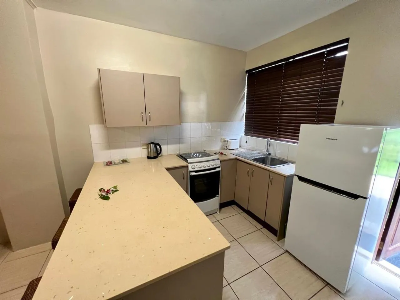 Kitchen or kitchenette in MG Cocomo Resort Vanuatu