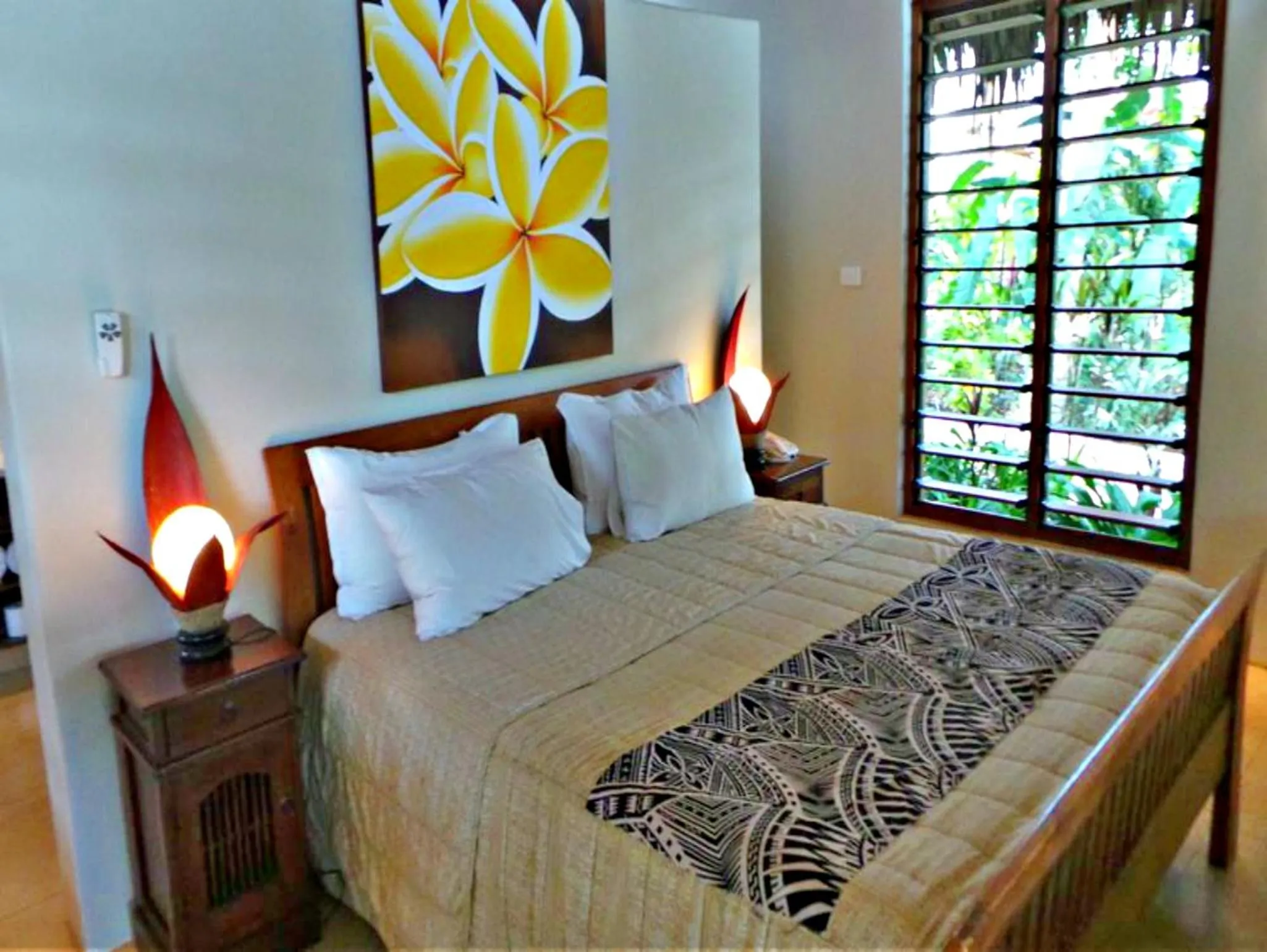 Bedroom, Bed in MG Cocomo Resort Vanuatu