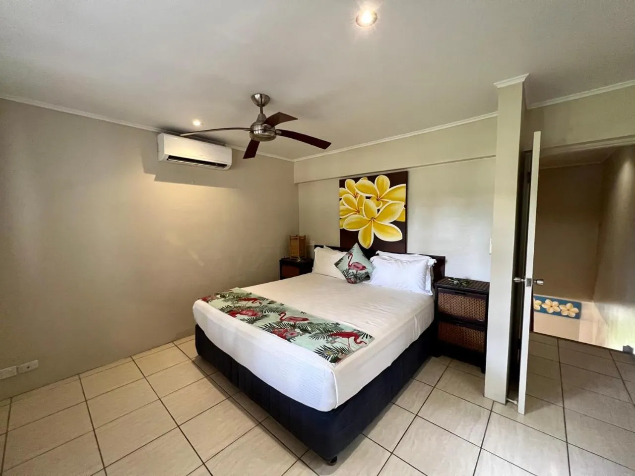 Bed in MG Cocomo Resort Vanuatu