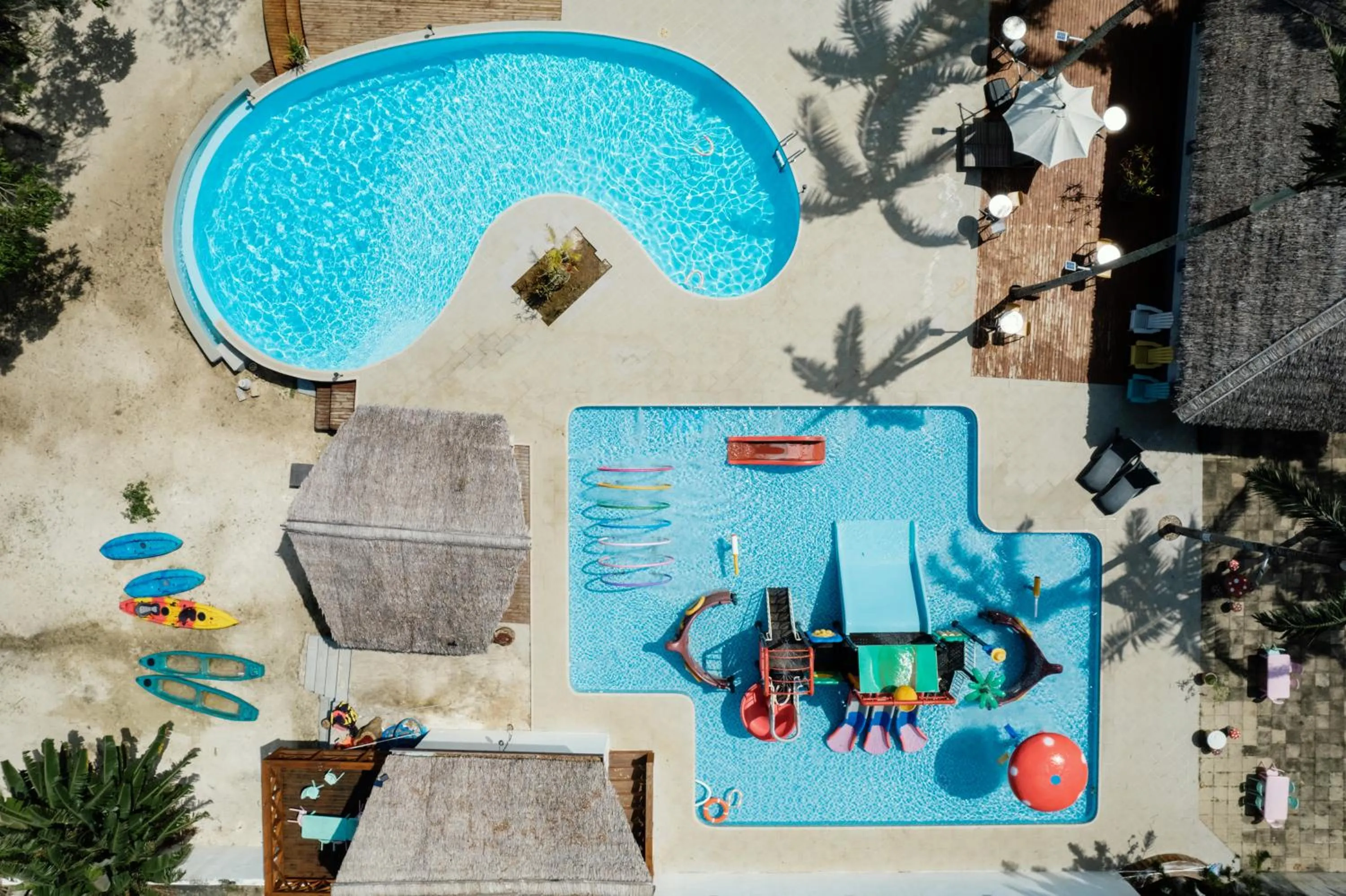 Pool view in MG Cocomo Resort Vanuatu