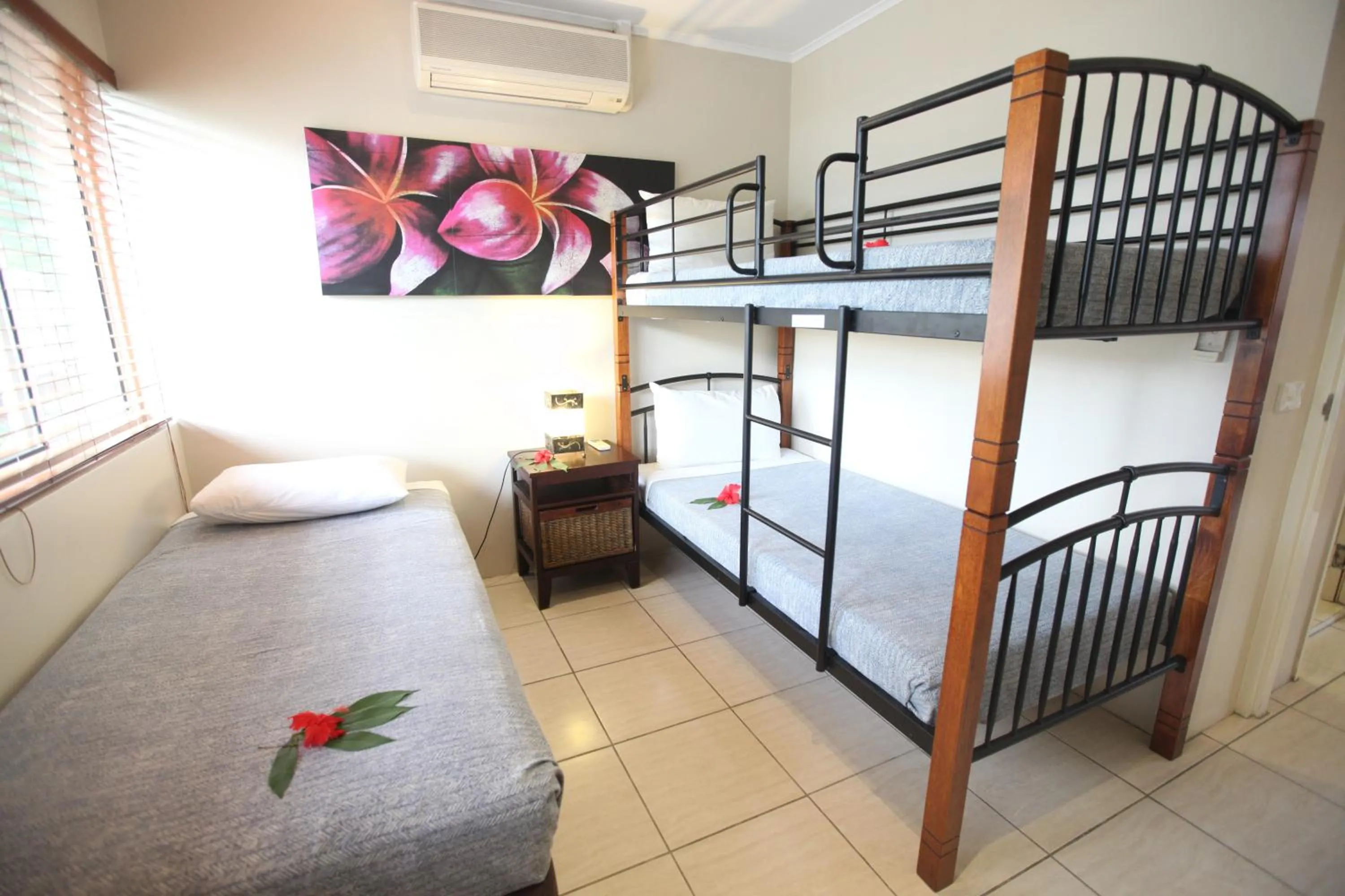 Bed in MG Cocomo Resort Vanuatu