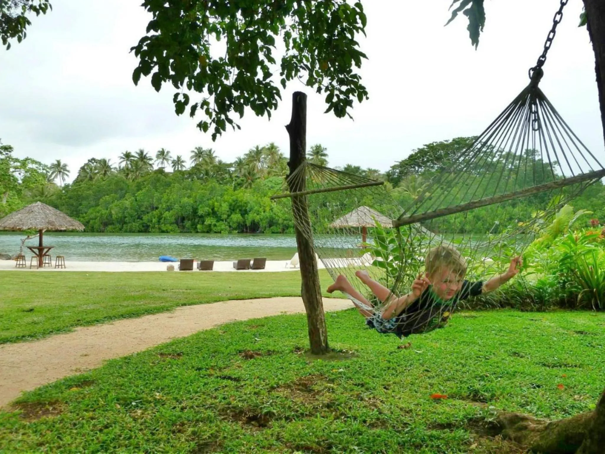 Children play ground in MG Cocomo Resort Vanuatu