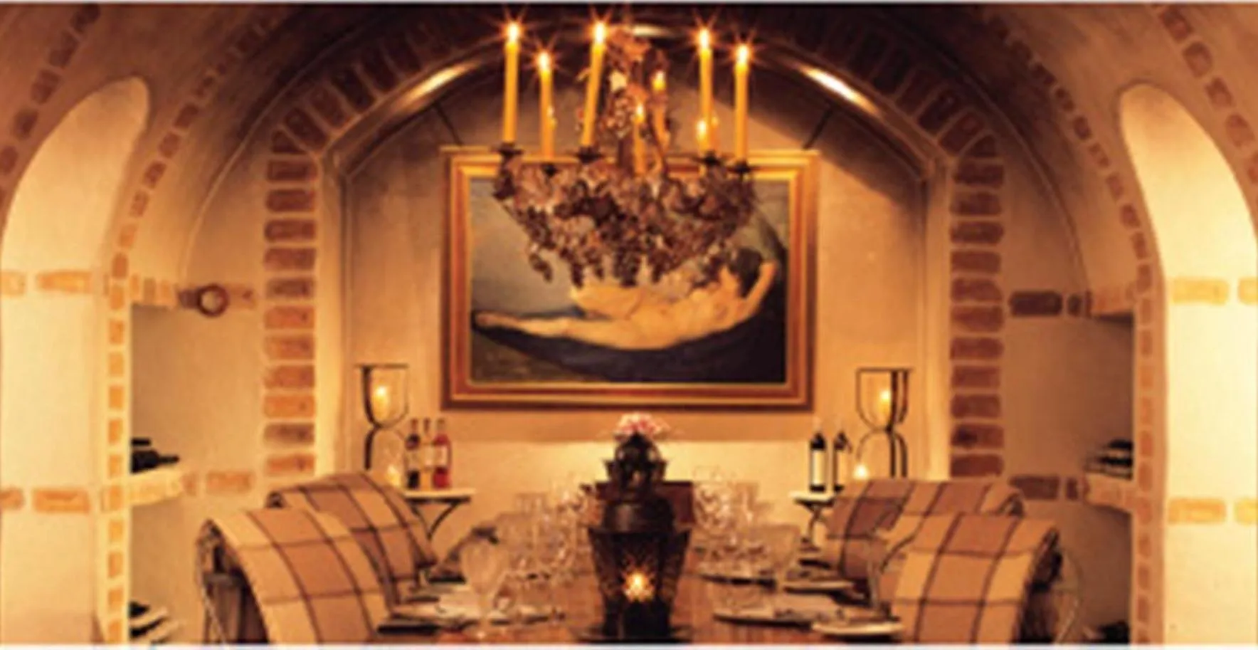 Dining area in Huka Lodge