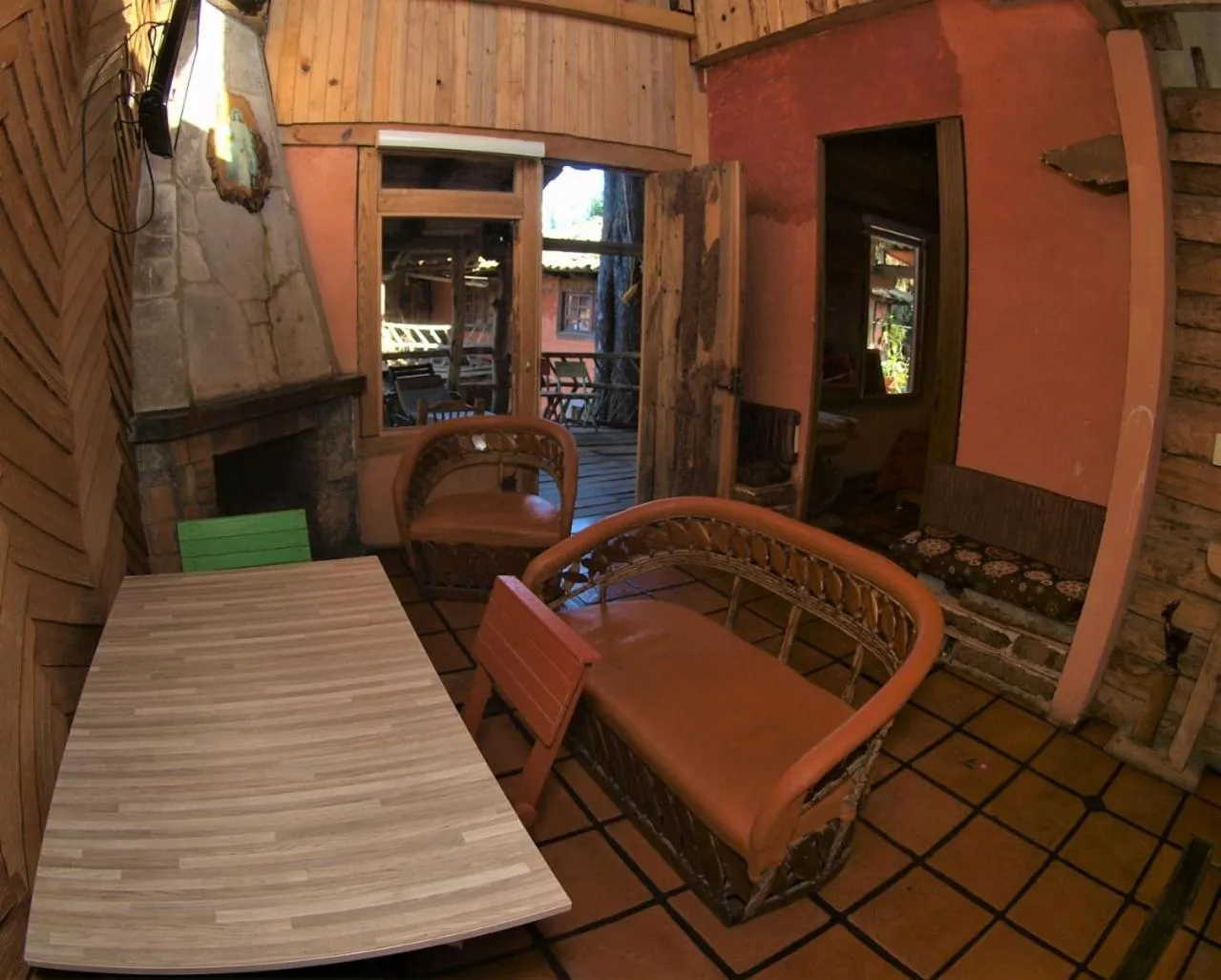 Photo of the whole room in Hotel Cabaña Los Ruiseñores