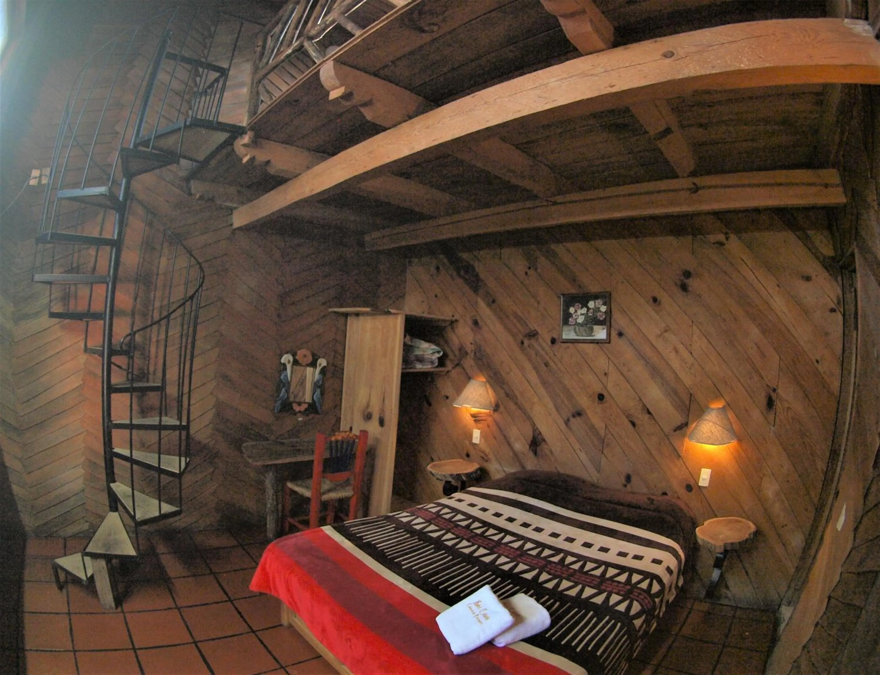 Photo of the whole room, Bed in Hotel Cabaña Los Ruiseñores