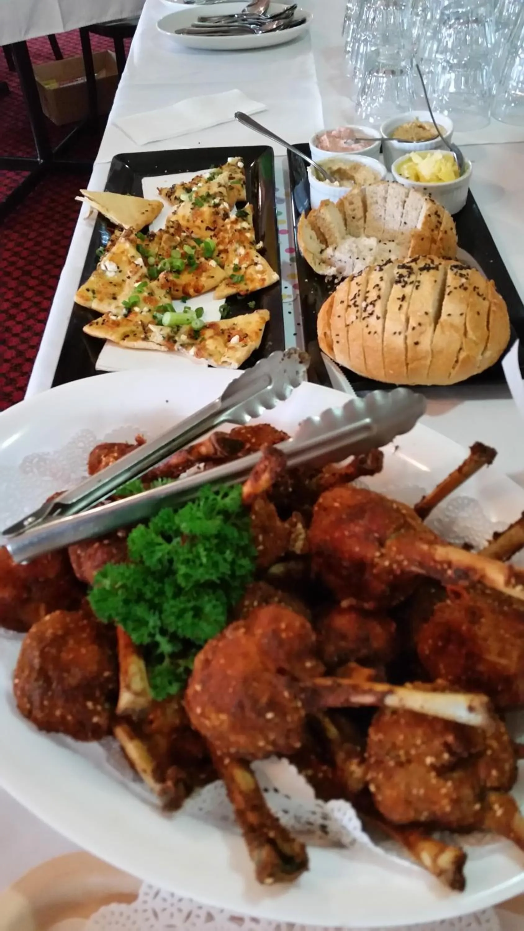 Food close-up in Cattleman's Rest Motor Inn