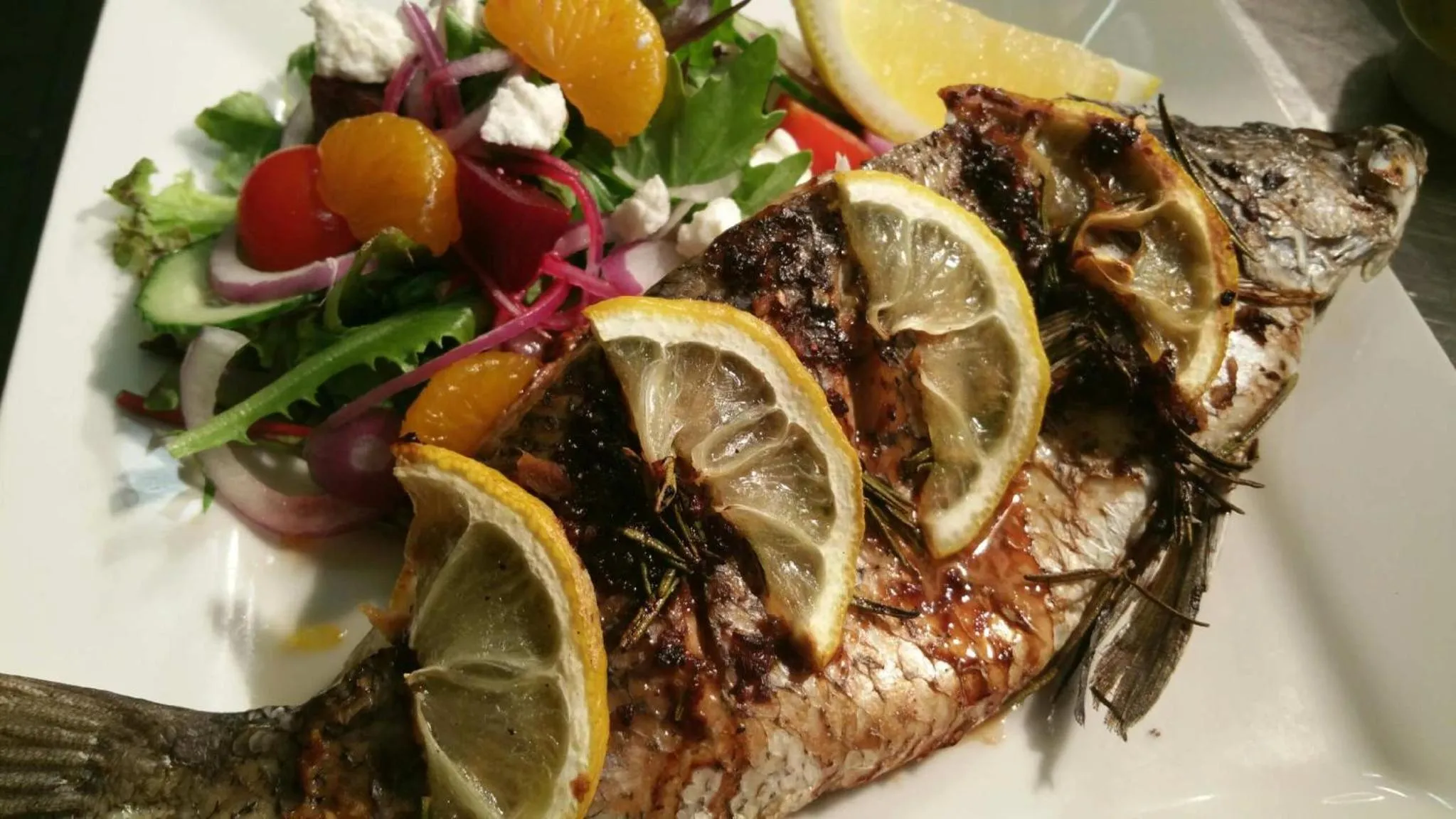 Food close-up in Cattleman's Rest Motor Inn