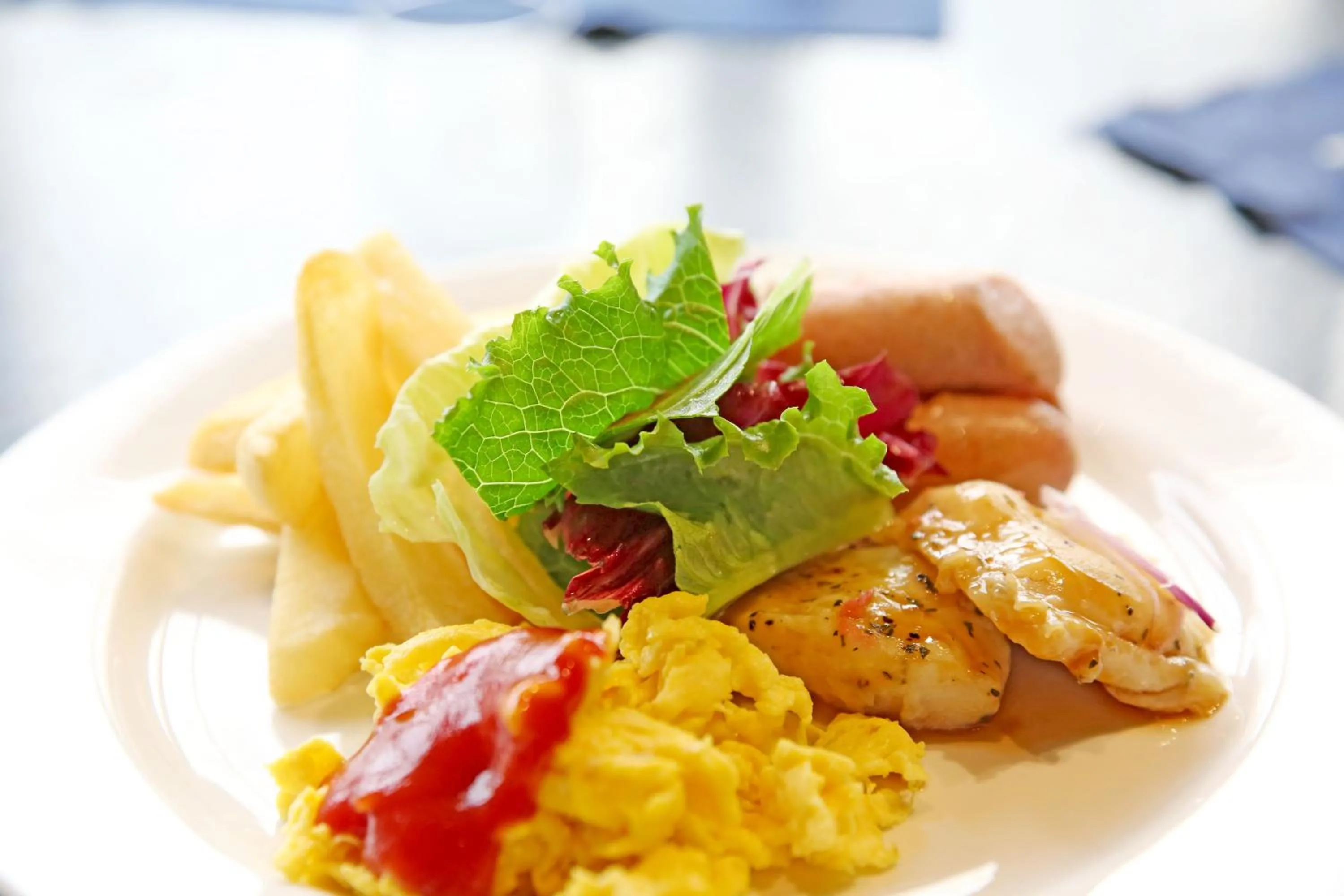 Buffet breakfast in The Riverside Hotel