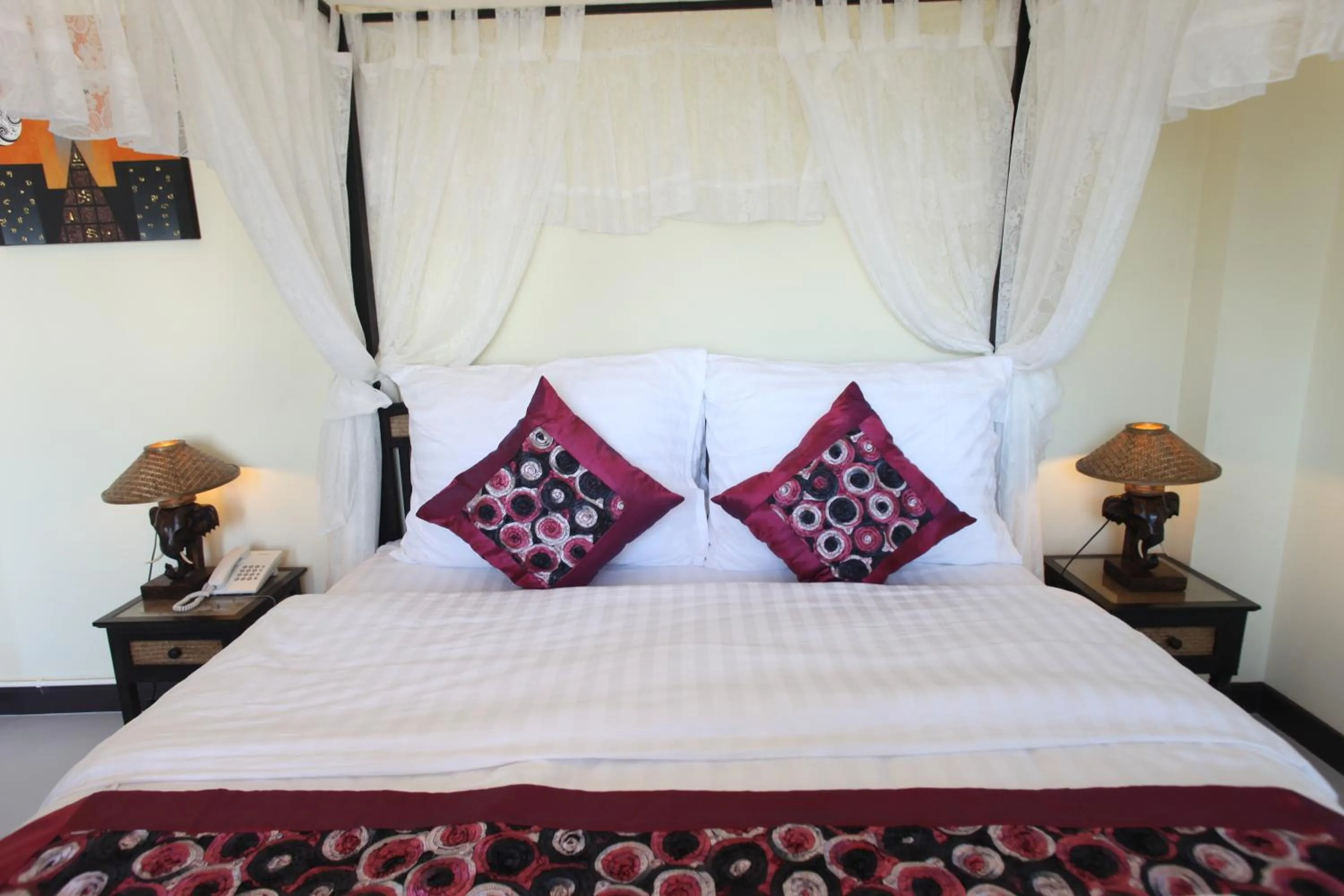 Bedroom, Bed in Kongkam House