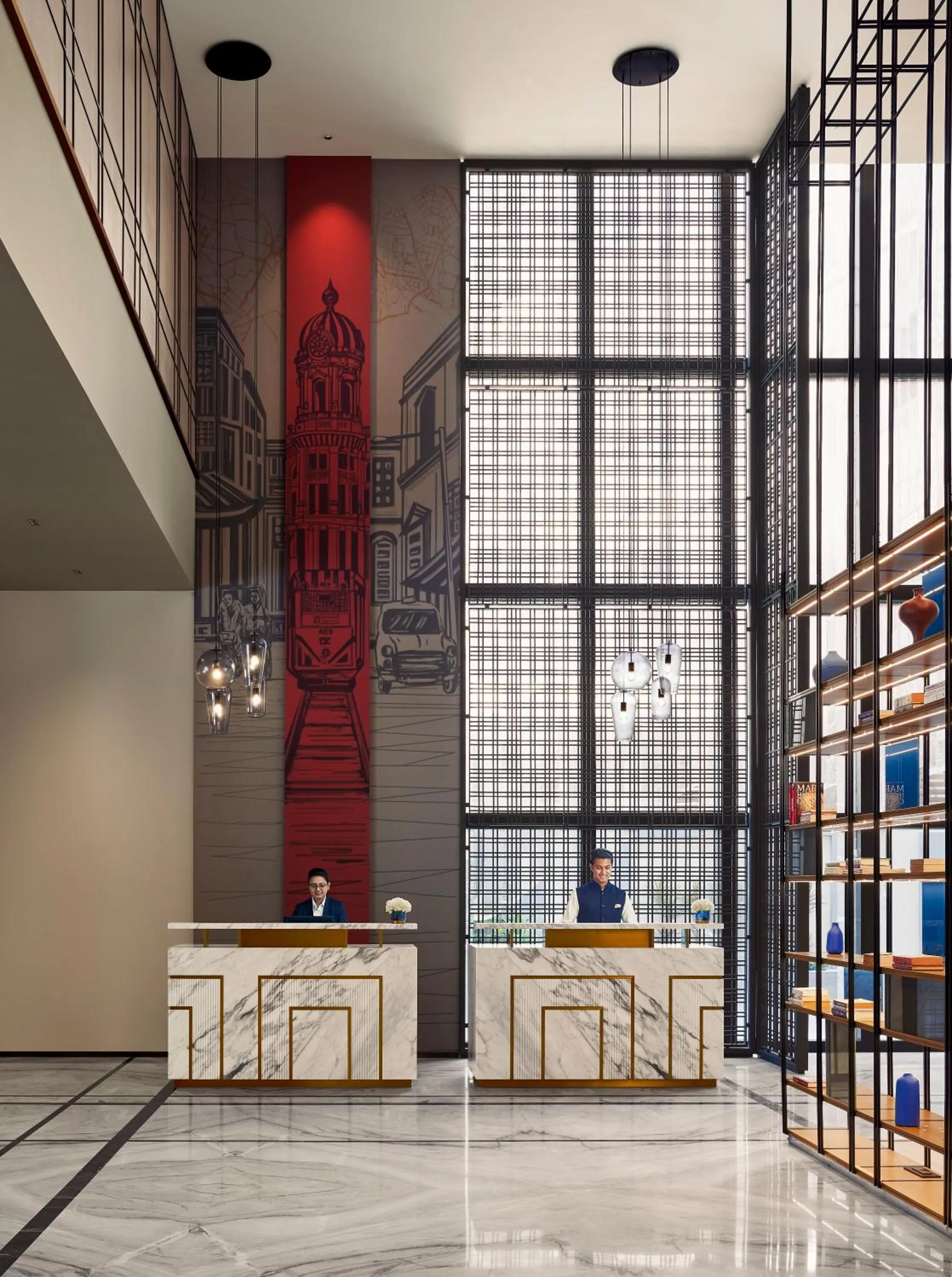 Lobby or reception in Hyatt Centric Ballygunge Kolkata