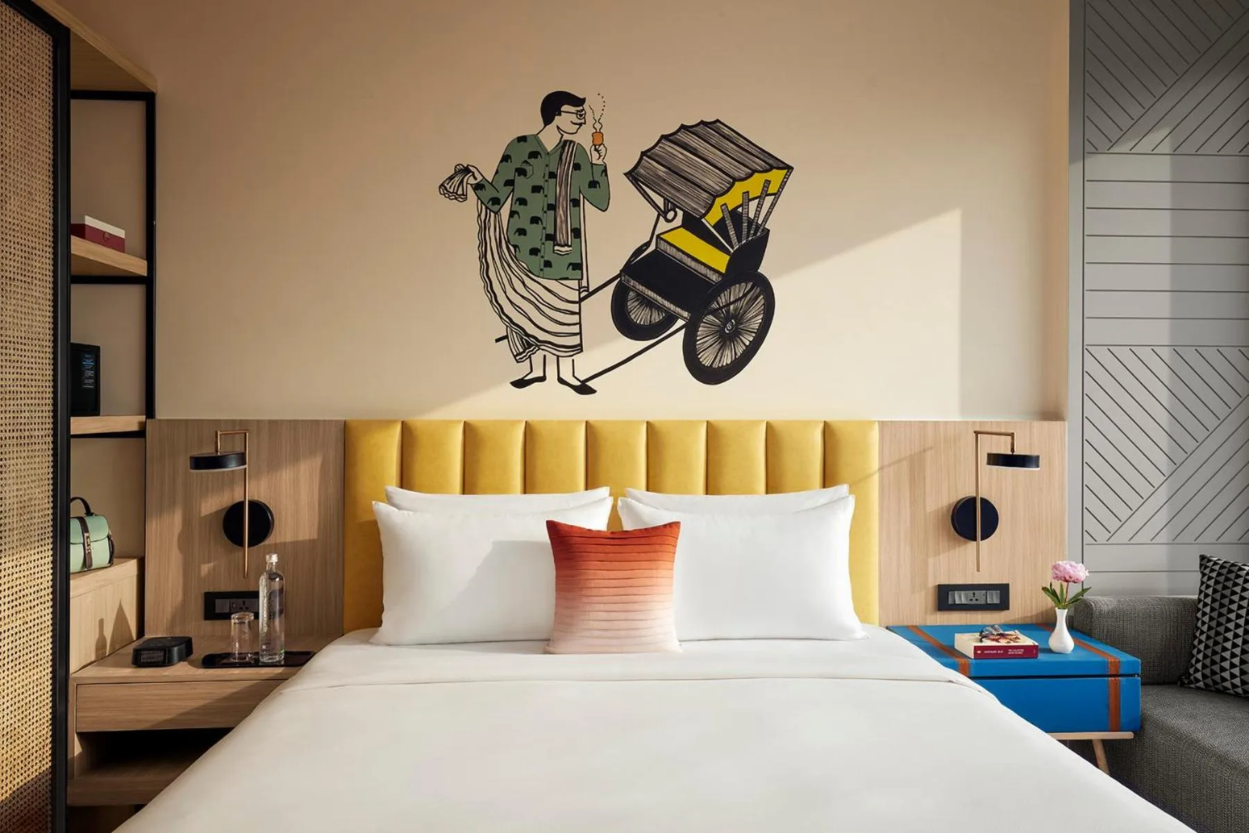 Bed in Hyatt Centric Ballygunge Kolkata